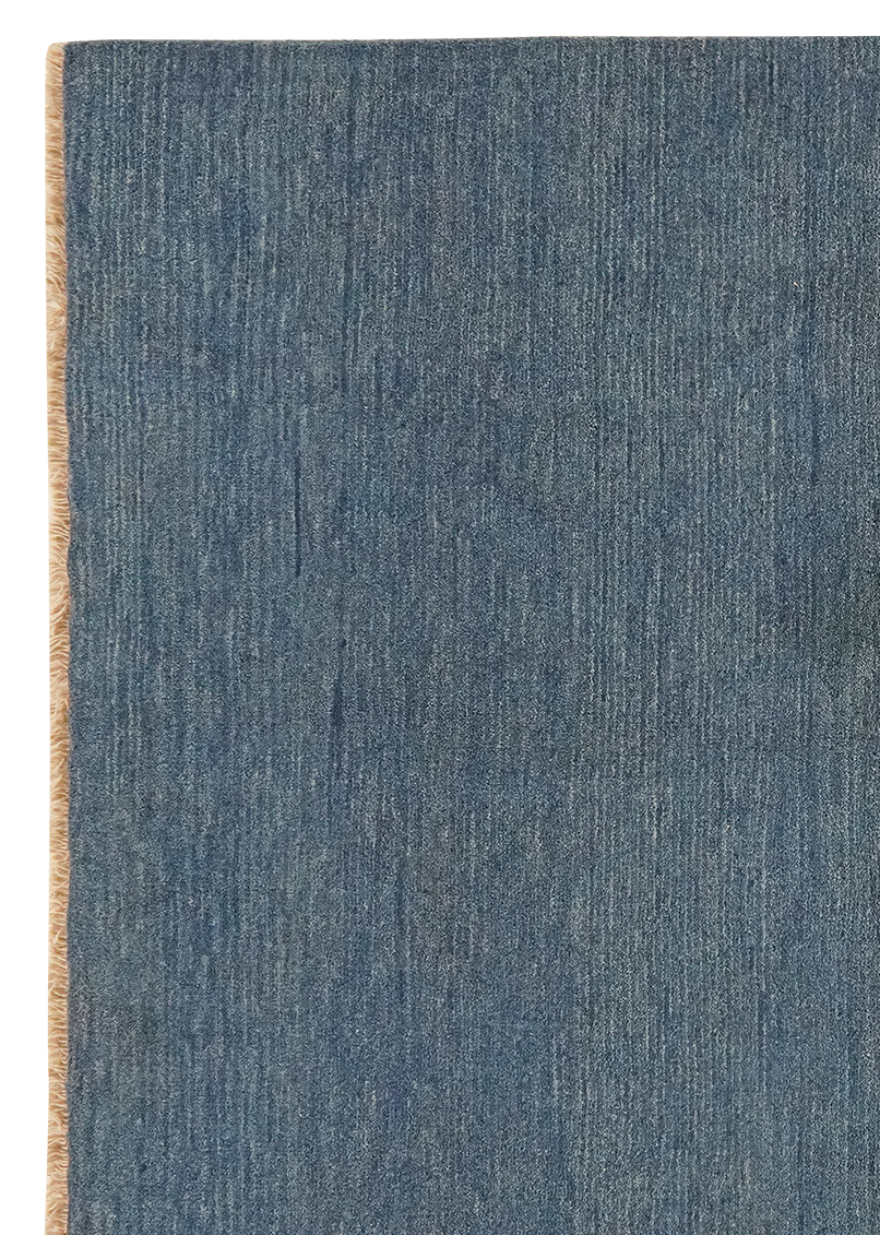 Gabbeh Carpet Wool Blue