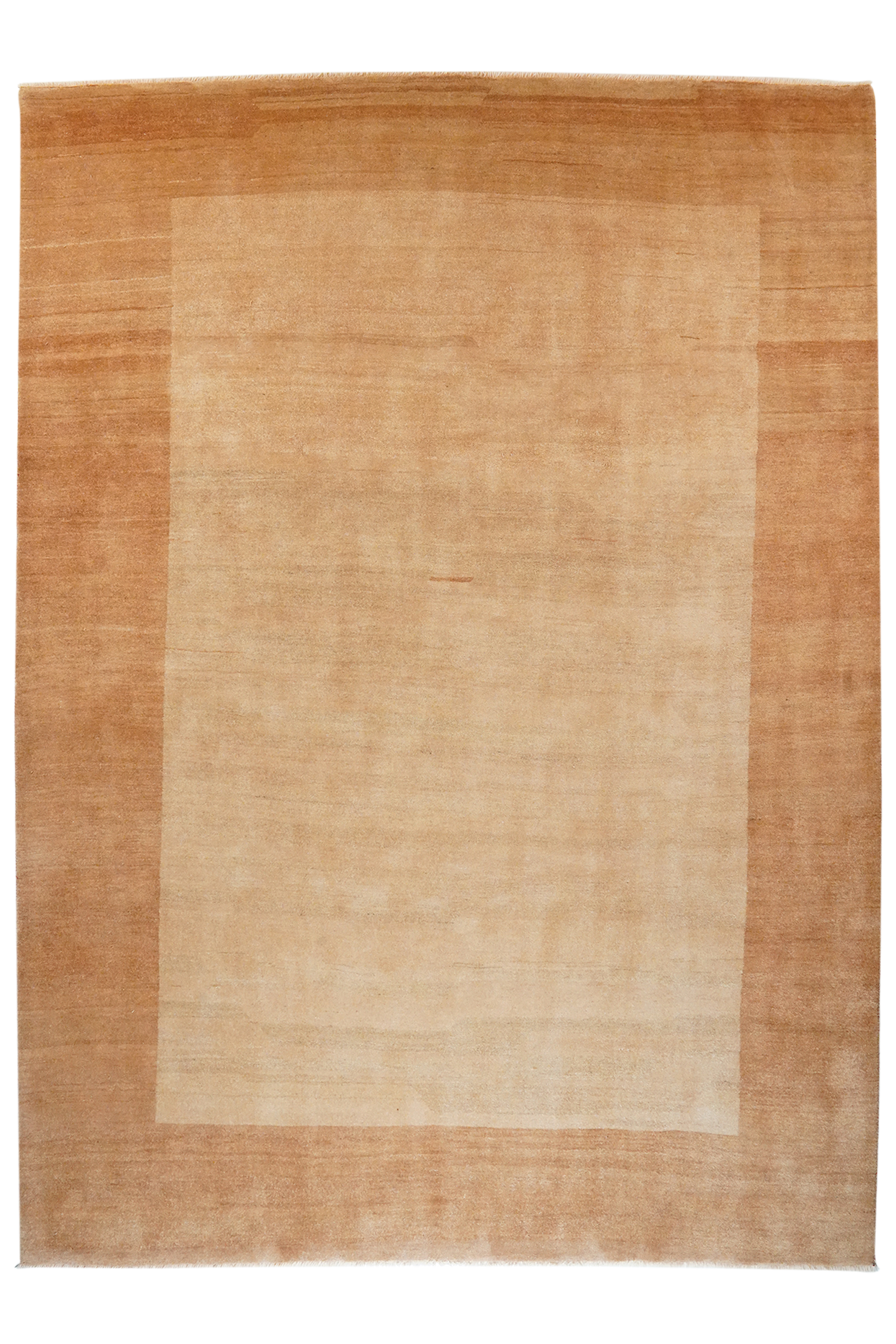 Rizbaf Gabbeh-Teppich Wolle Beige