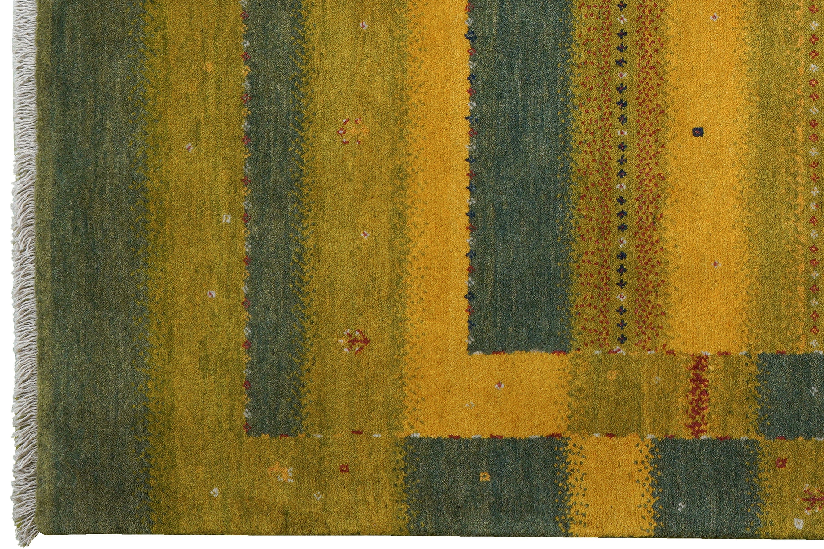 Rizbaf Gabbeh Rug Wool Multicolored