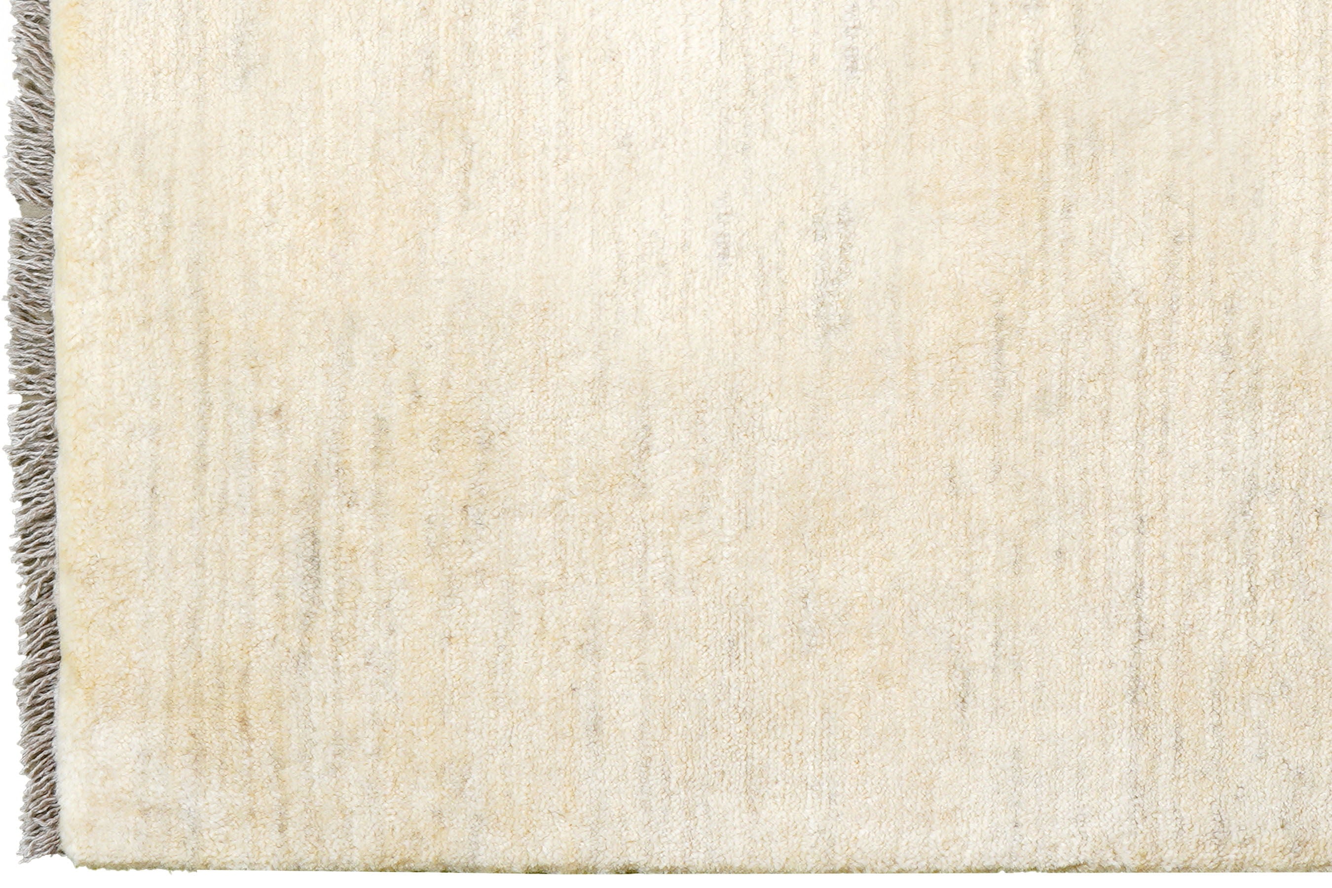 Rizbaf Gabbeh-Teppich Wolle Beige