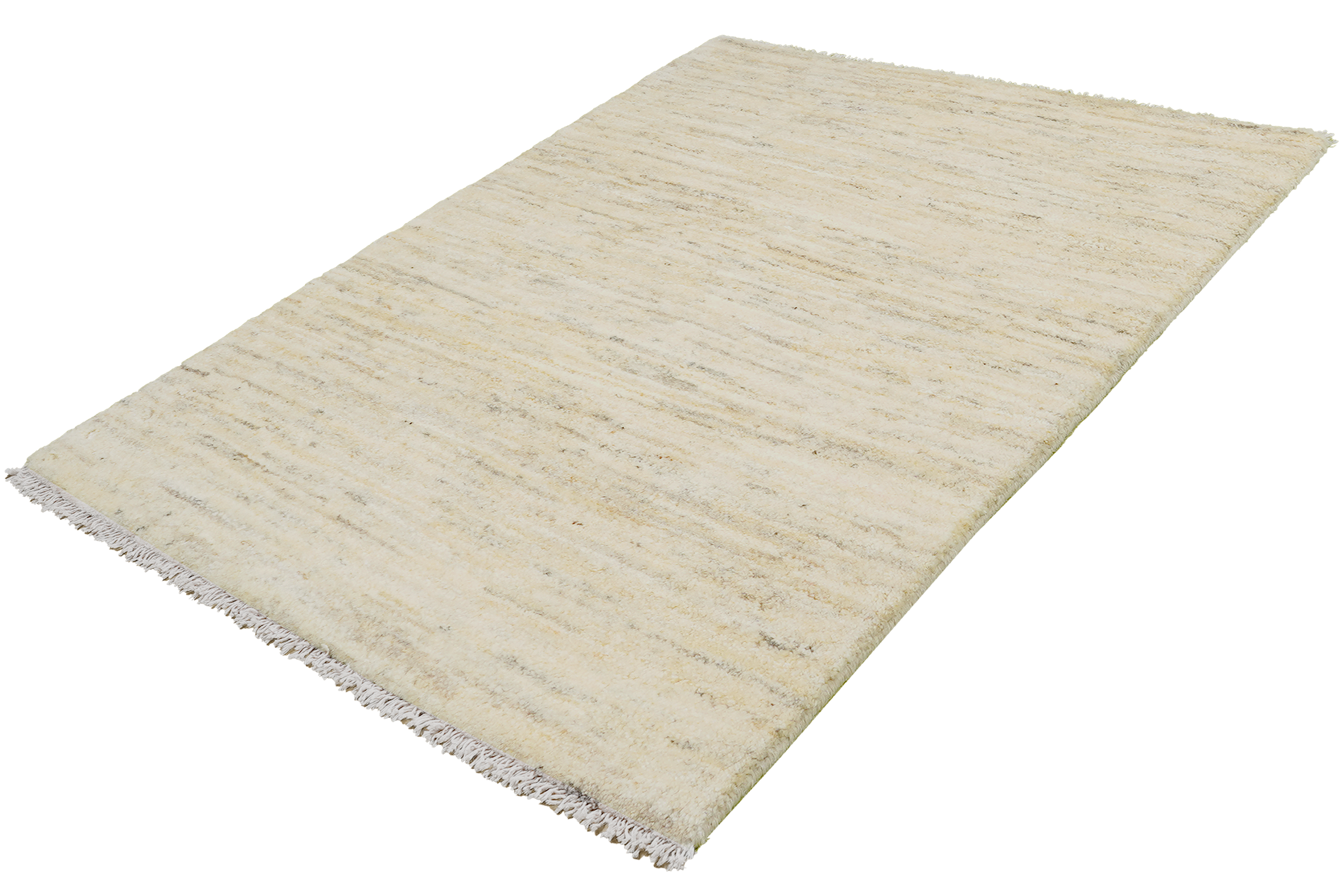 Rizbaf Gabbeh-Teppich Wolle Beige