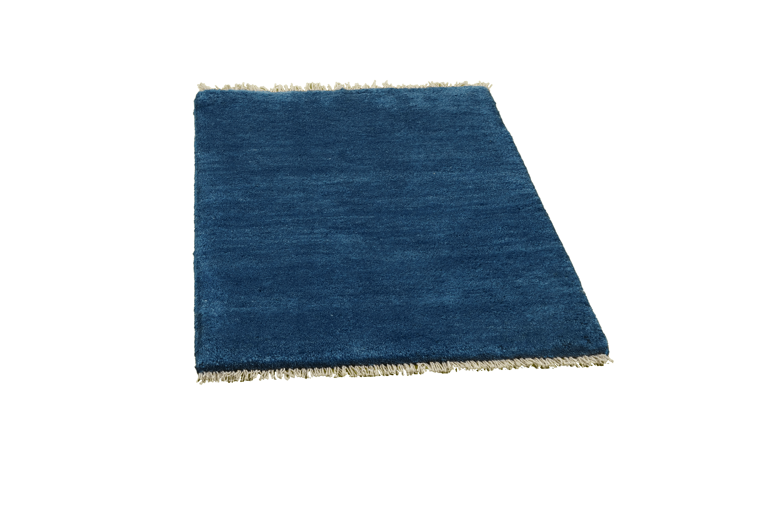 Rizbaf Gabbeh-Teppich Wolle Blau