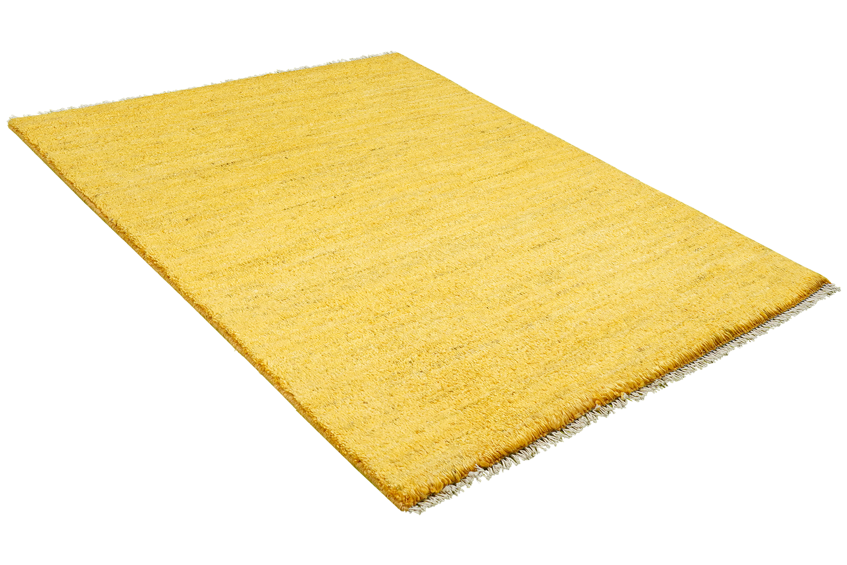 Rizbaf Gabbeh Carpet Wool Yellow