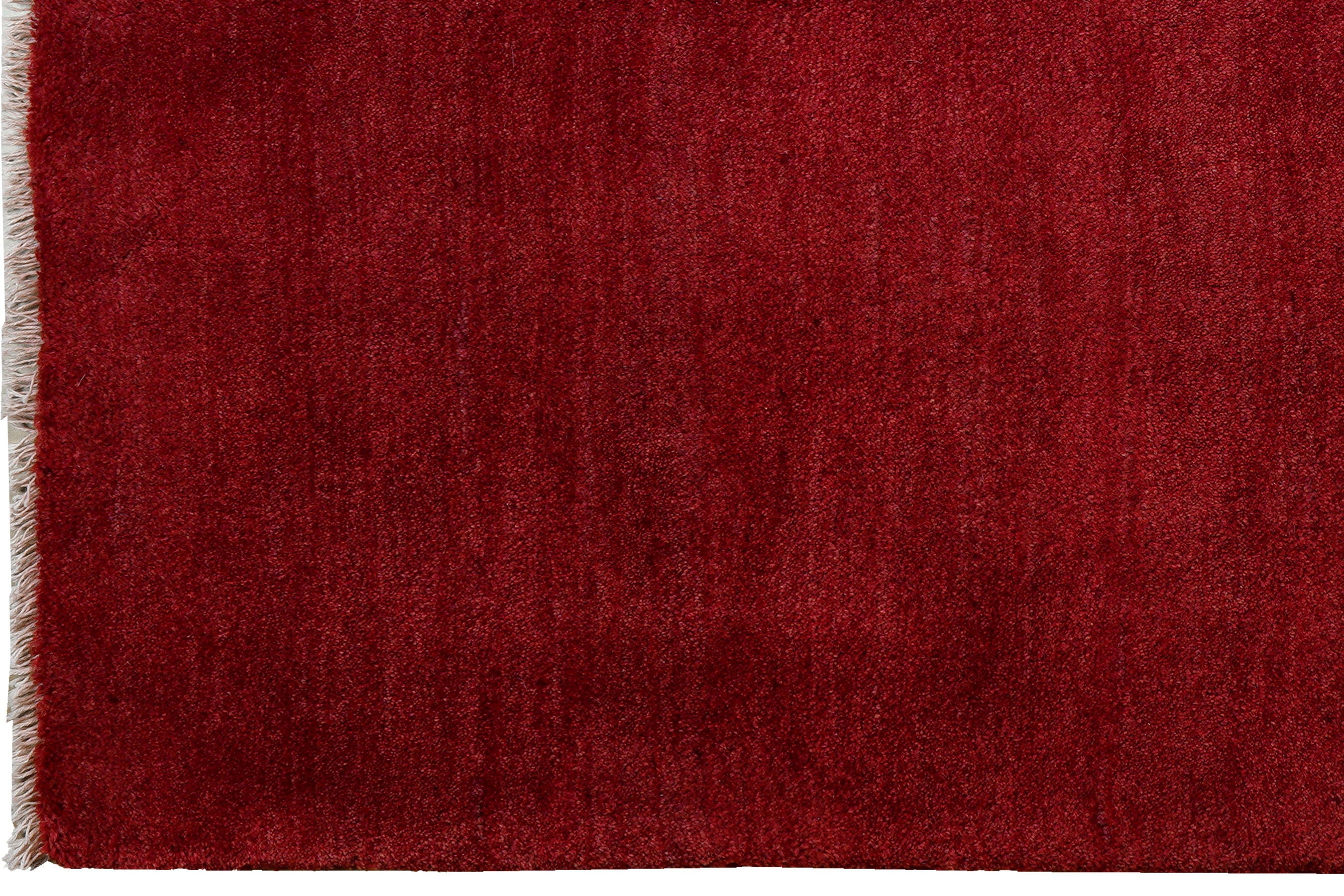 Rizbaf Gabbeh Rug Wool Red