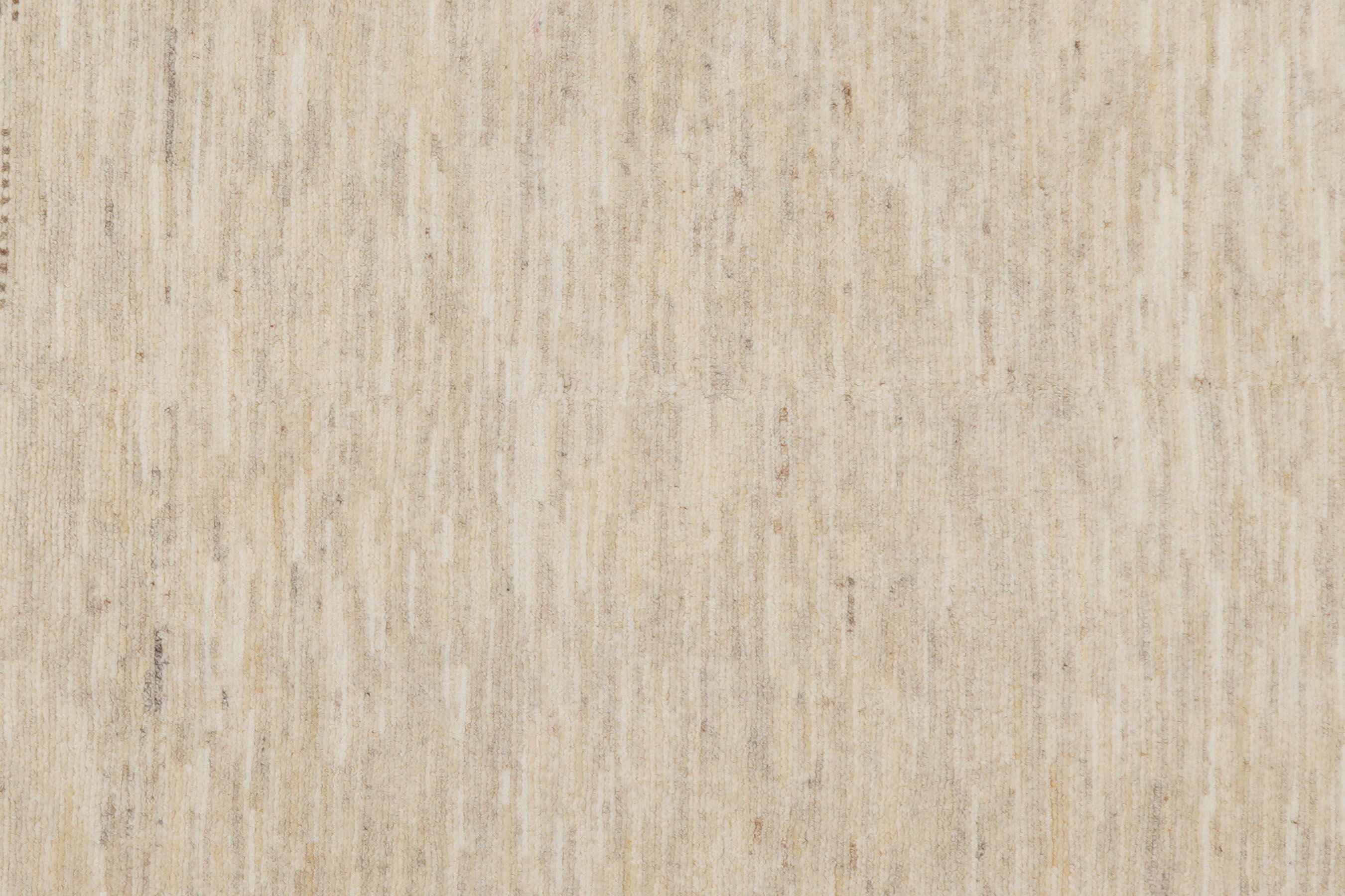 Rizbaf Gabbeh-Teppich Wolle Beige