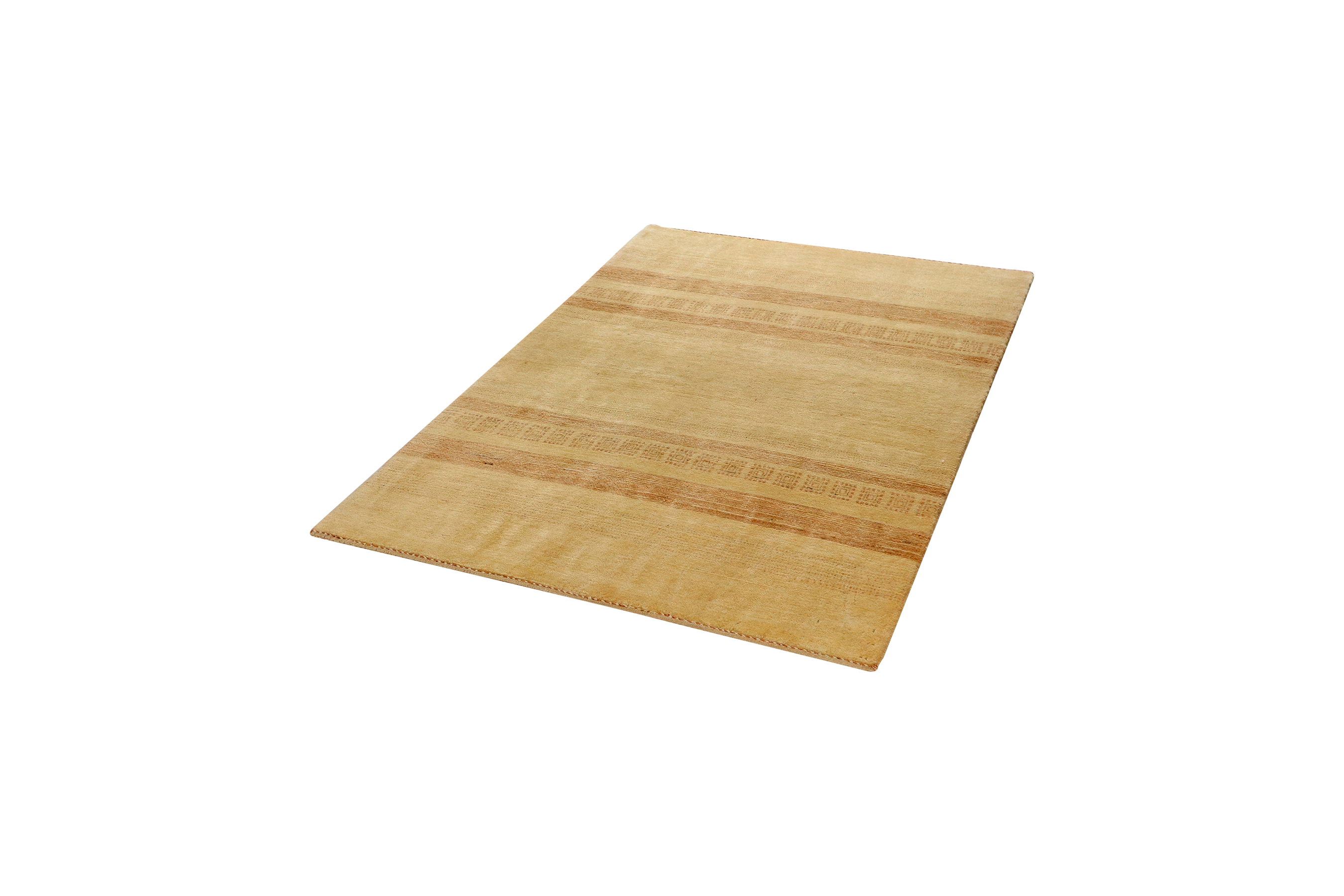 Rizbaf Gabbeh-Teppich Wolle Beige