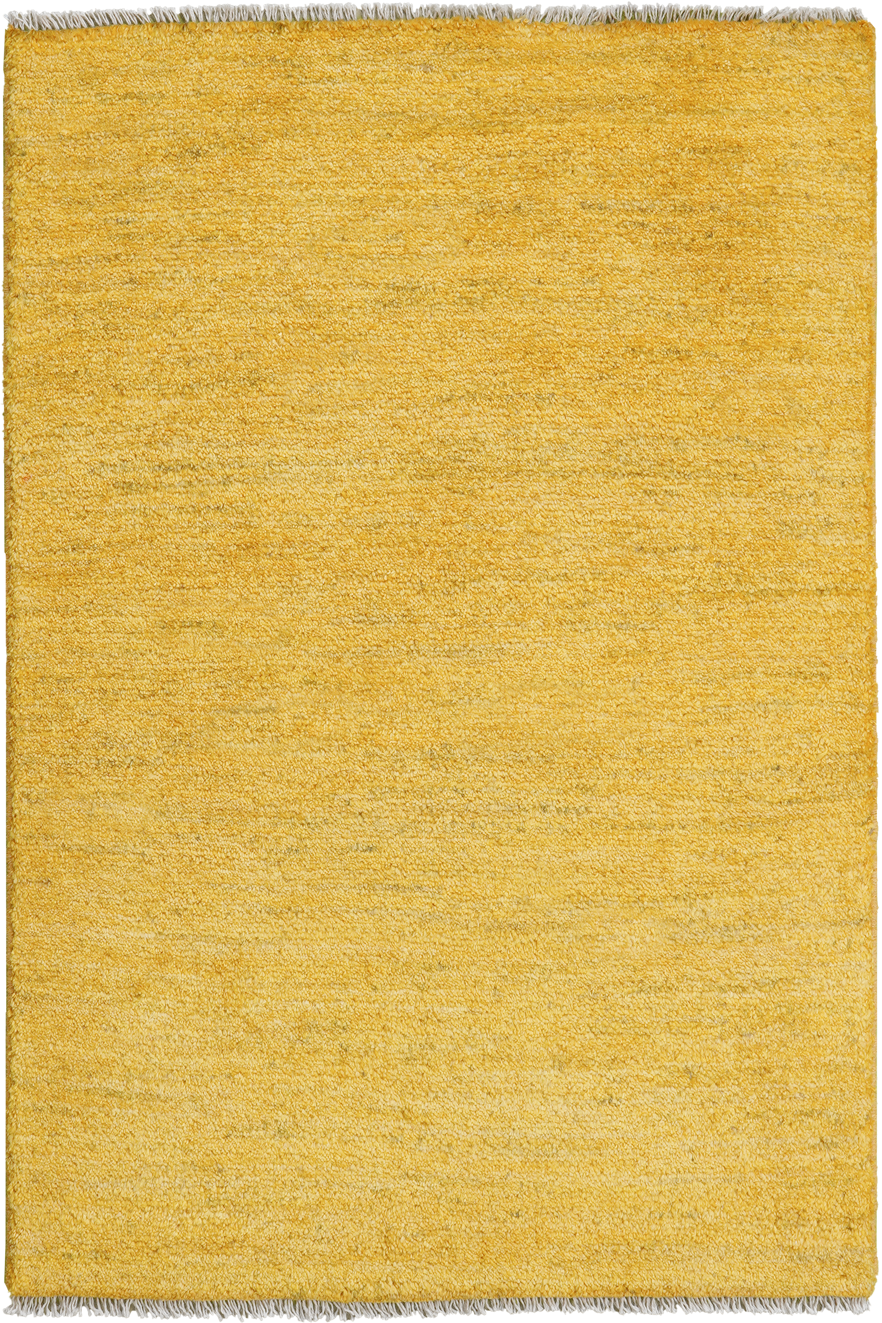 Rizbaf Gabbeh-Teppich Wolle Gelb