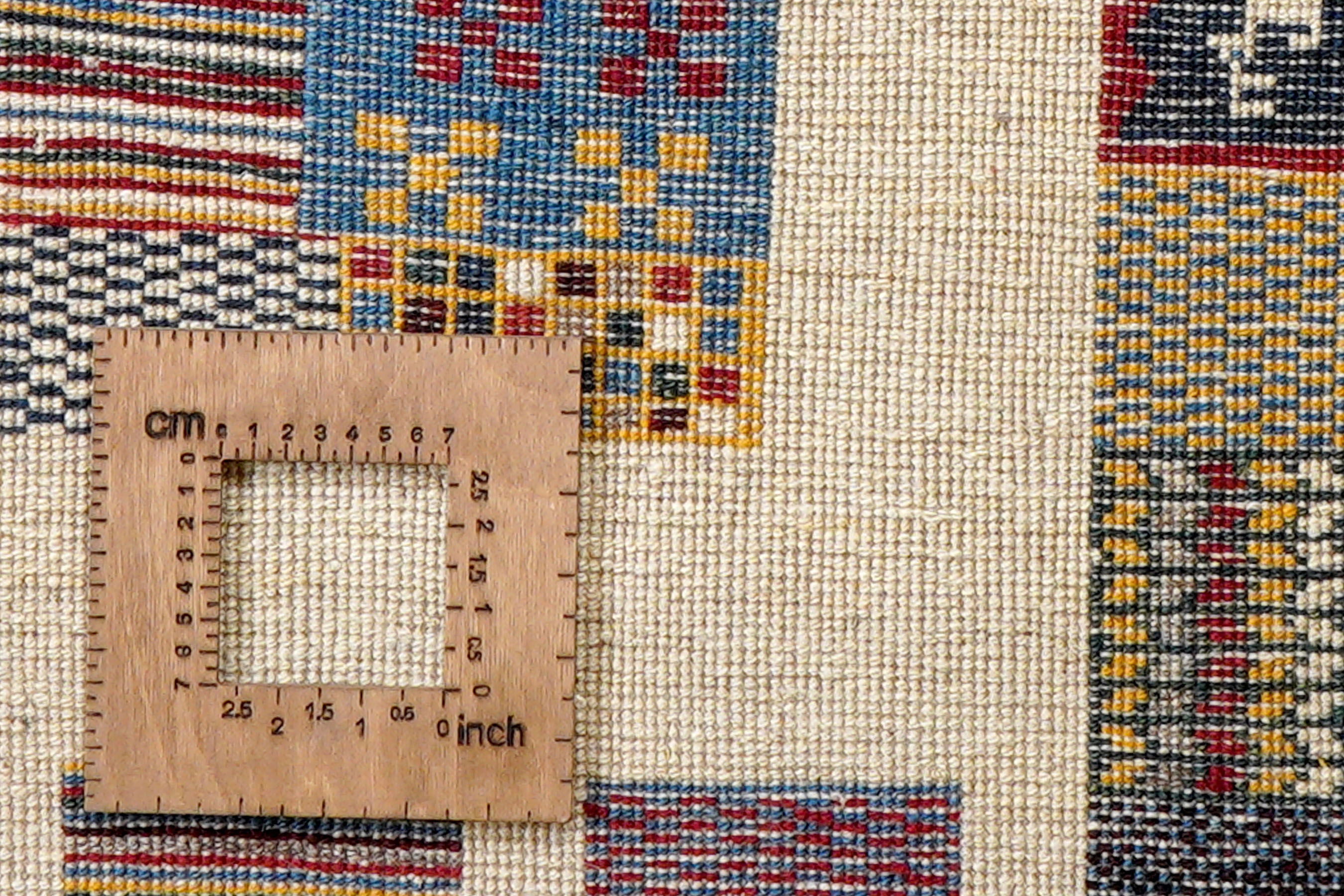 Rizbaf Gabbeh-Teppich Wolle Mehrfarbig
