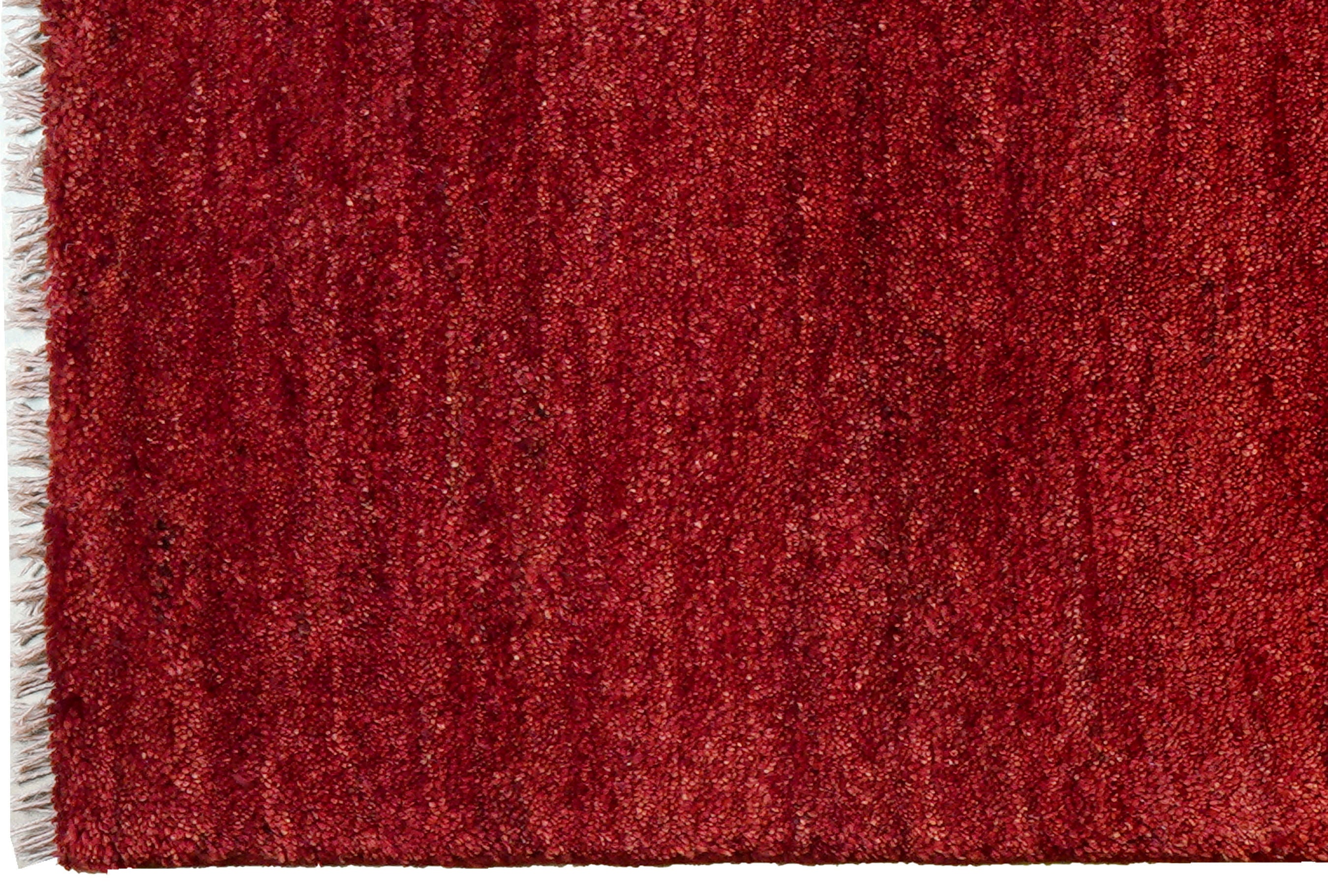 Rizbaf Gabbeh-Teppich Wolle Rot