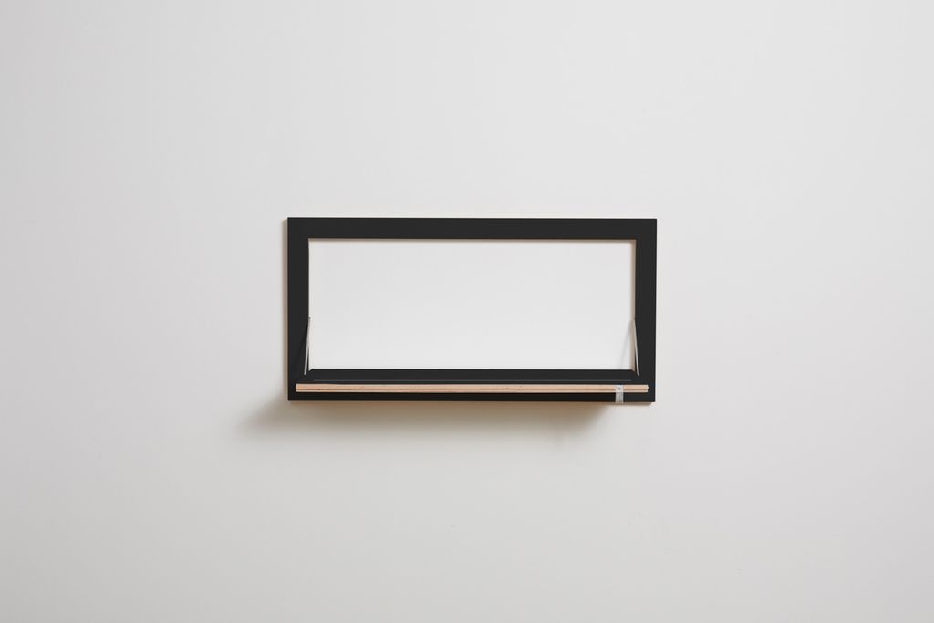 Fläpps Clothes Rail Hängrail Wood Black 80 x 40 cm