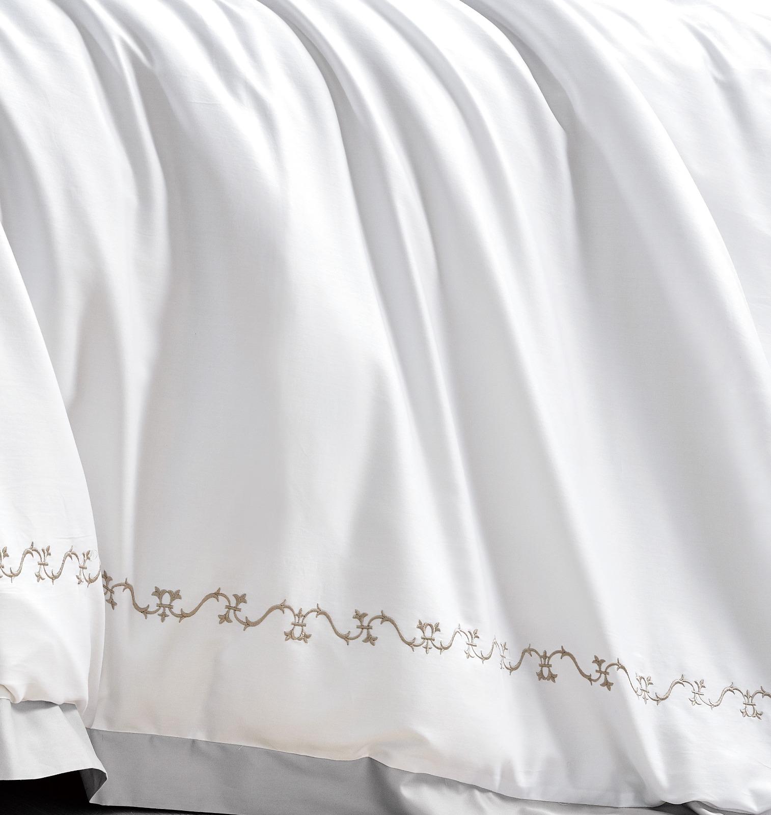 Bed linen set Cotton White 220x240 cm