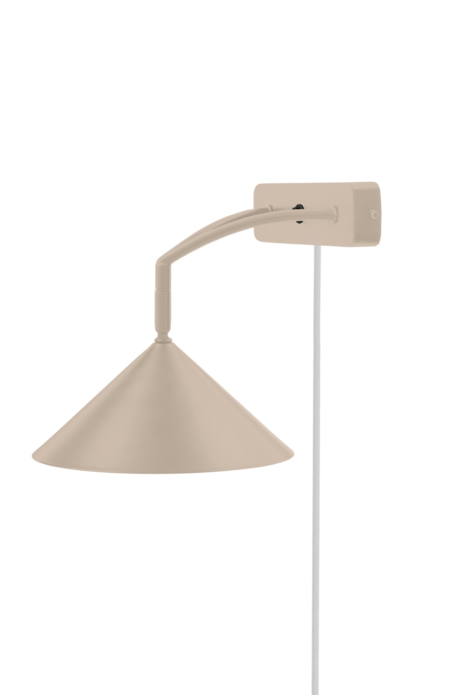 Curve Wandleuchte Beige