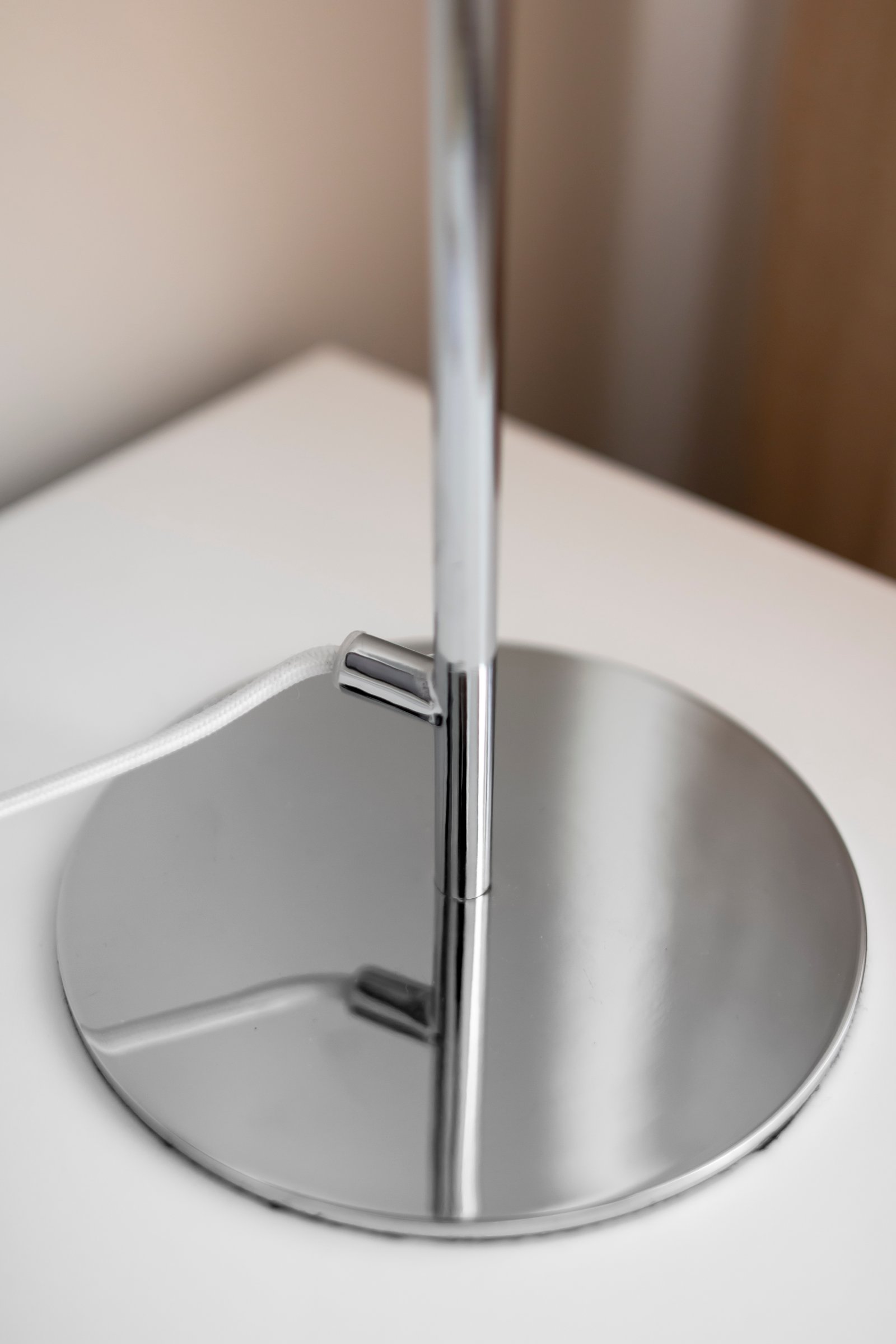 Icon Tischlampe Chrom Ø 25cm