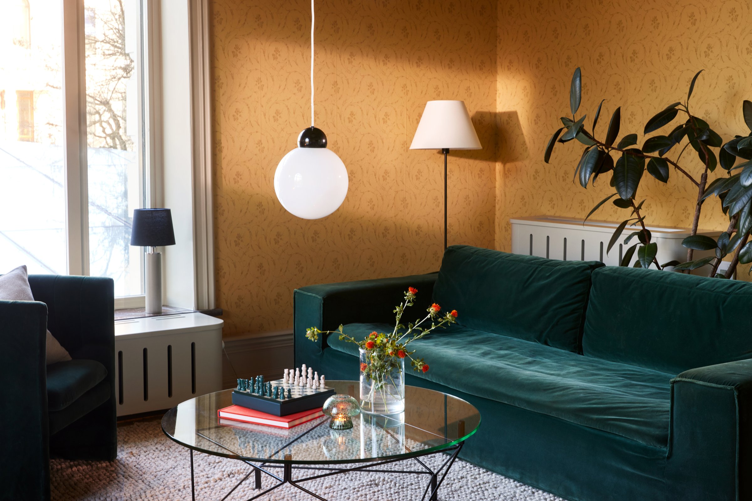 Sigrid lampshade Black Ø 22cm