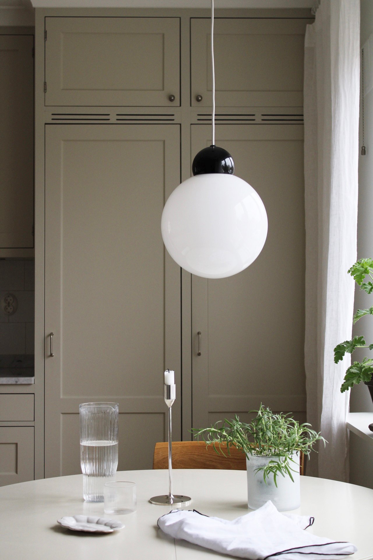Ripley Lampada a sospensione Nero Ø 25cm