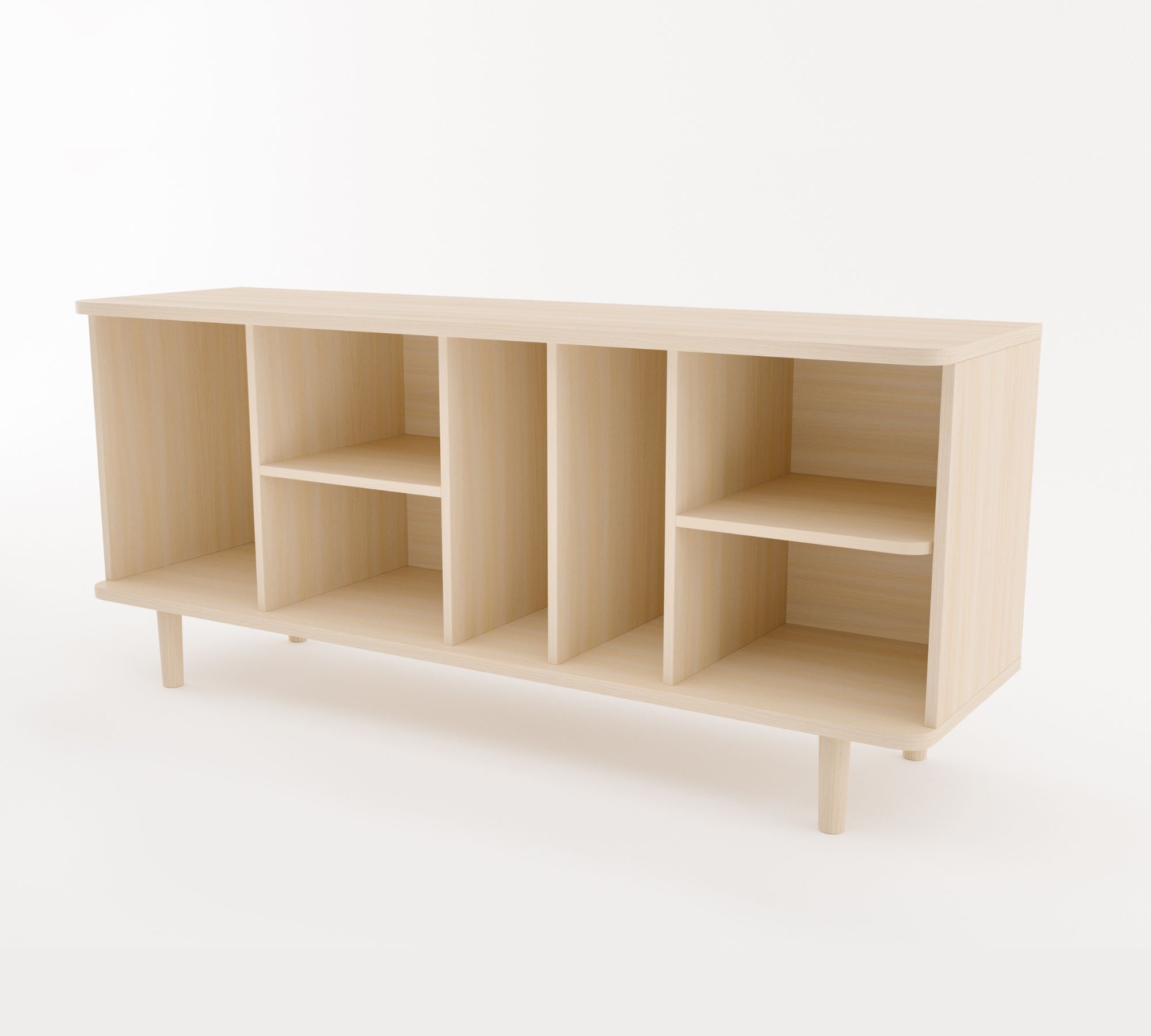 Sideboard Hiller Furnierholz Eiche