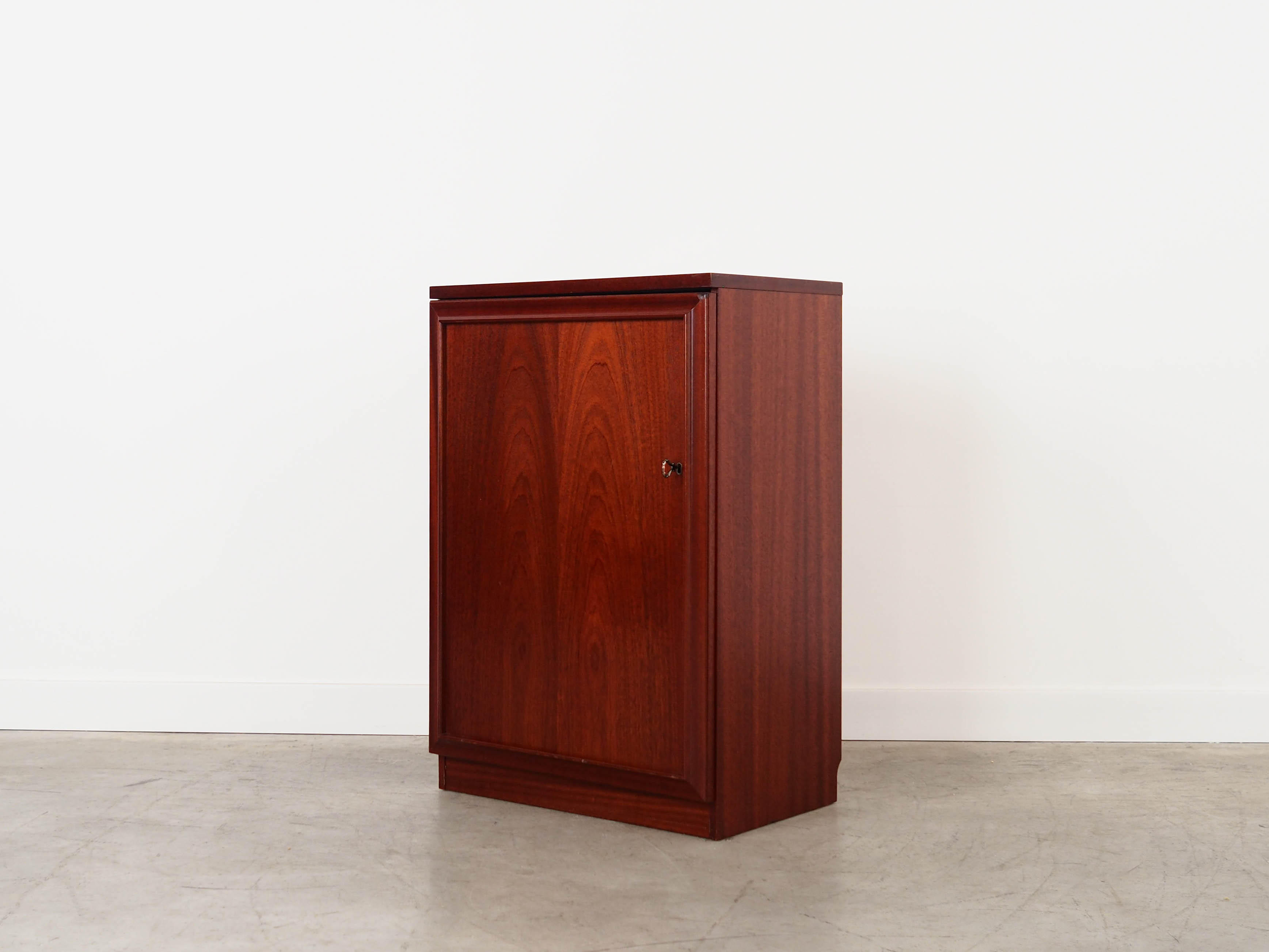 Mahogany cabinet 1980s