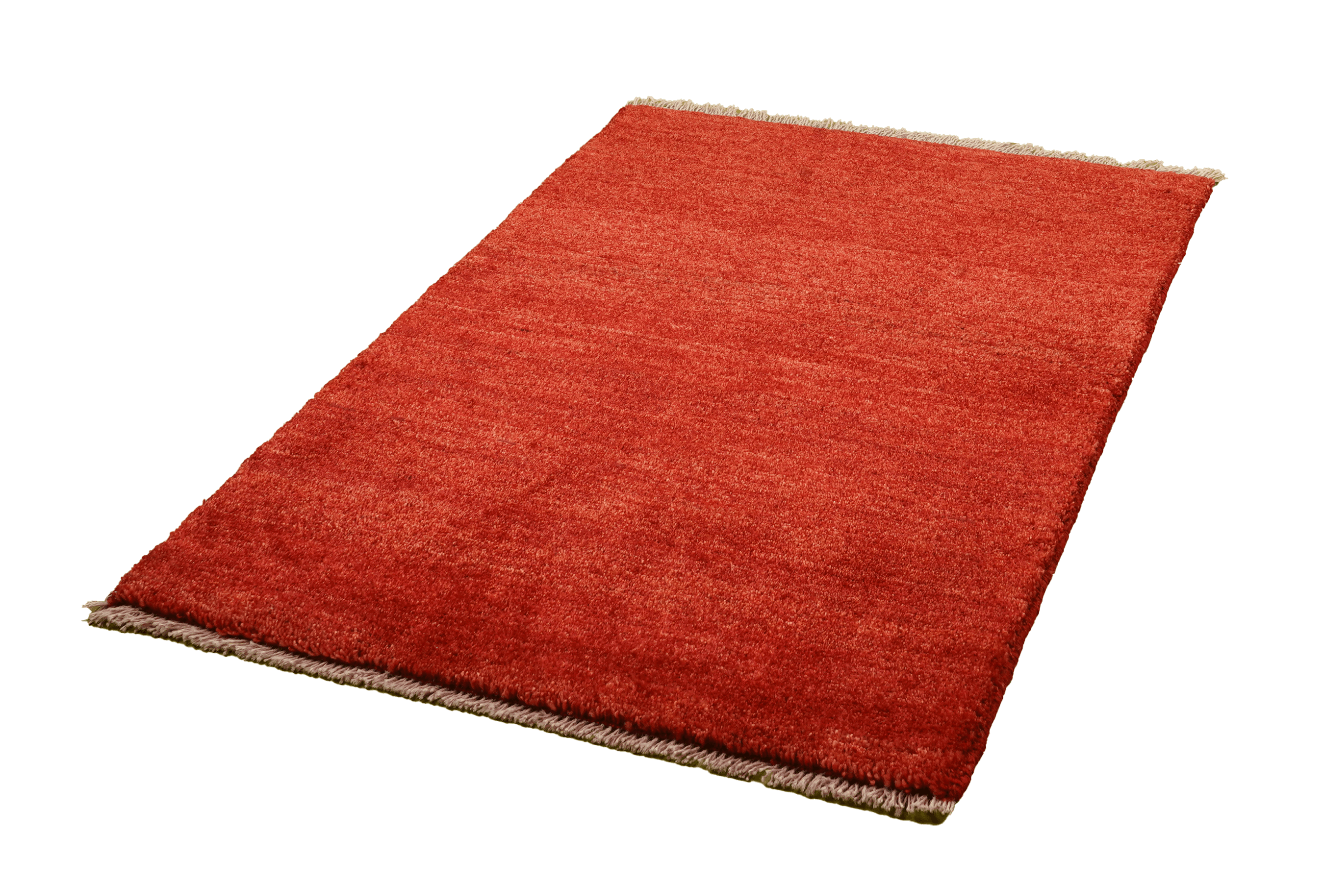 olle -> lana
    *   Rot -> rosso
    *   Result: Tappeto Gabbeh lana rosso.

    *   (Self-correction: "Tappeto Gabbeh lana rosso" is the most professional).

    *   Wait, "Gabbeh Teppich" is often translated as "Tappeto Gabbeh".
    *   "Wolle"