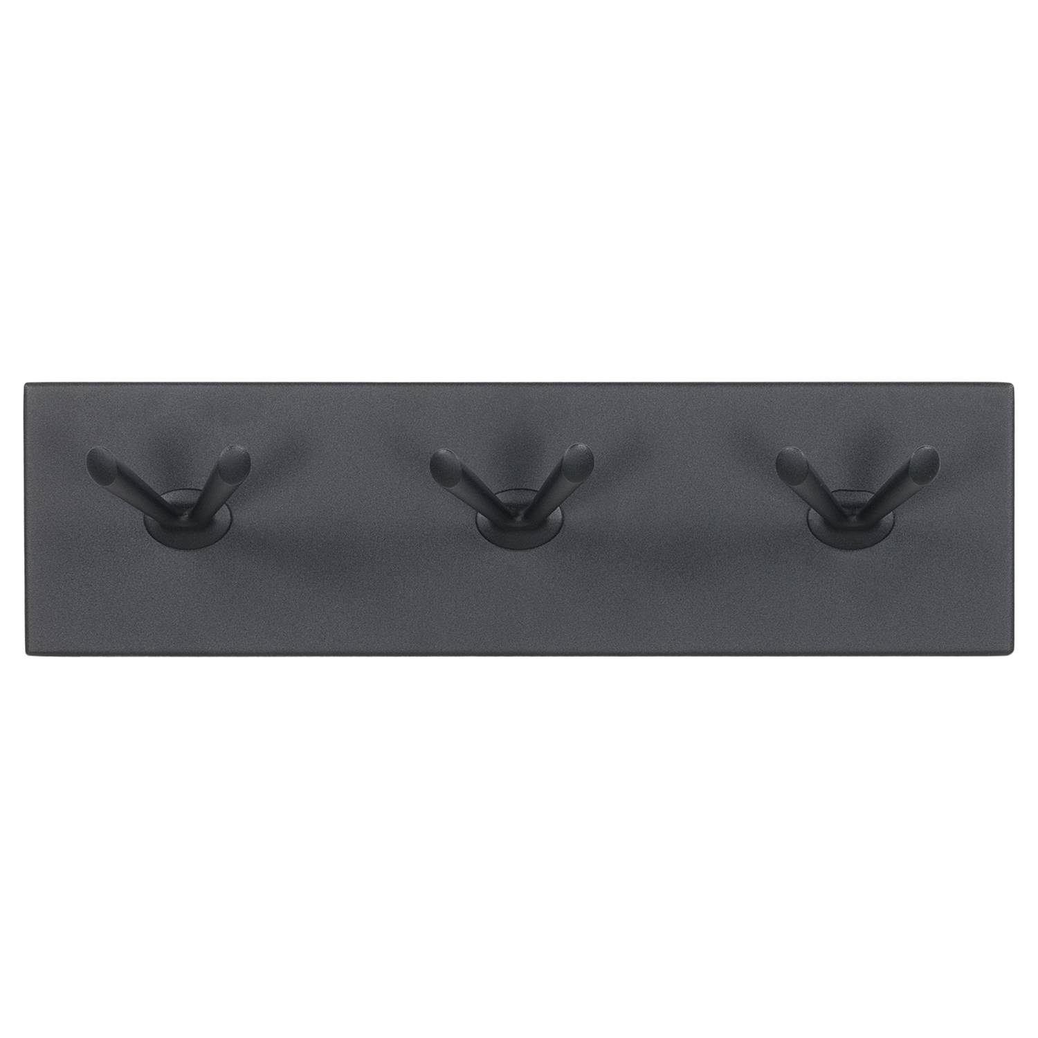 Coat rack Willcox Metal Black Width: 45 cm