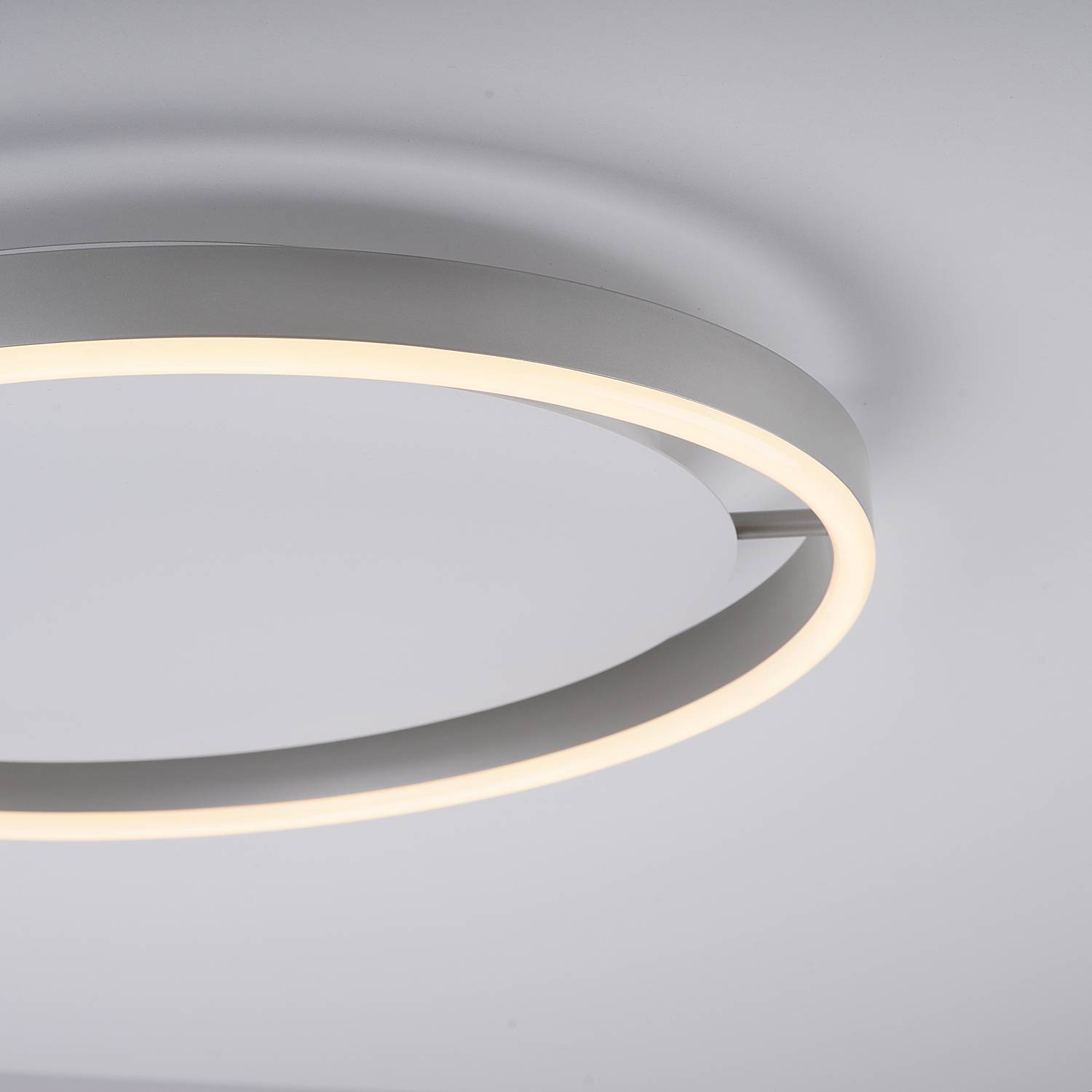 LED ceiling light Ritus Type A Plastic Aluminum Silver