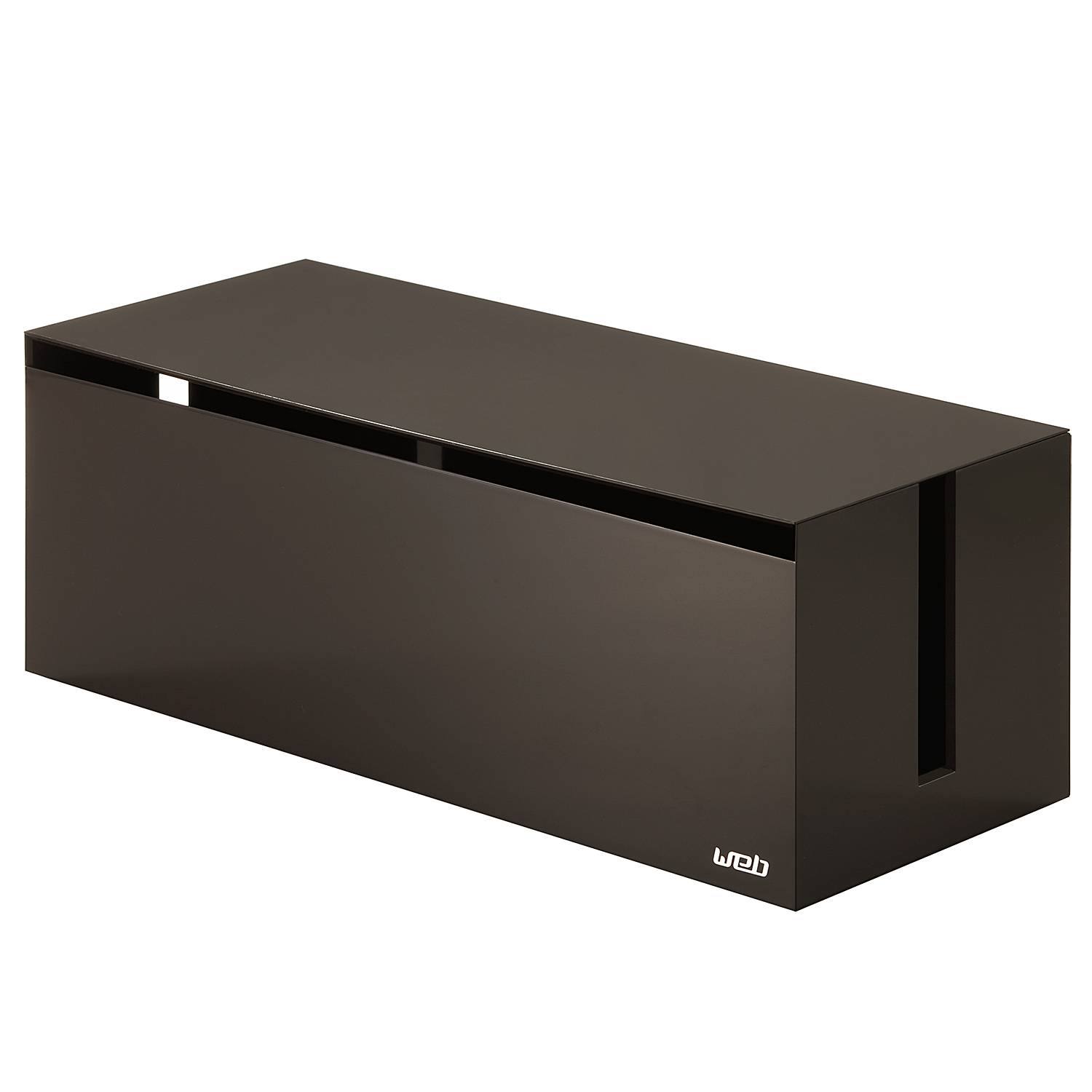 Kabelbox Web Kunststoff Schwarz