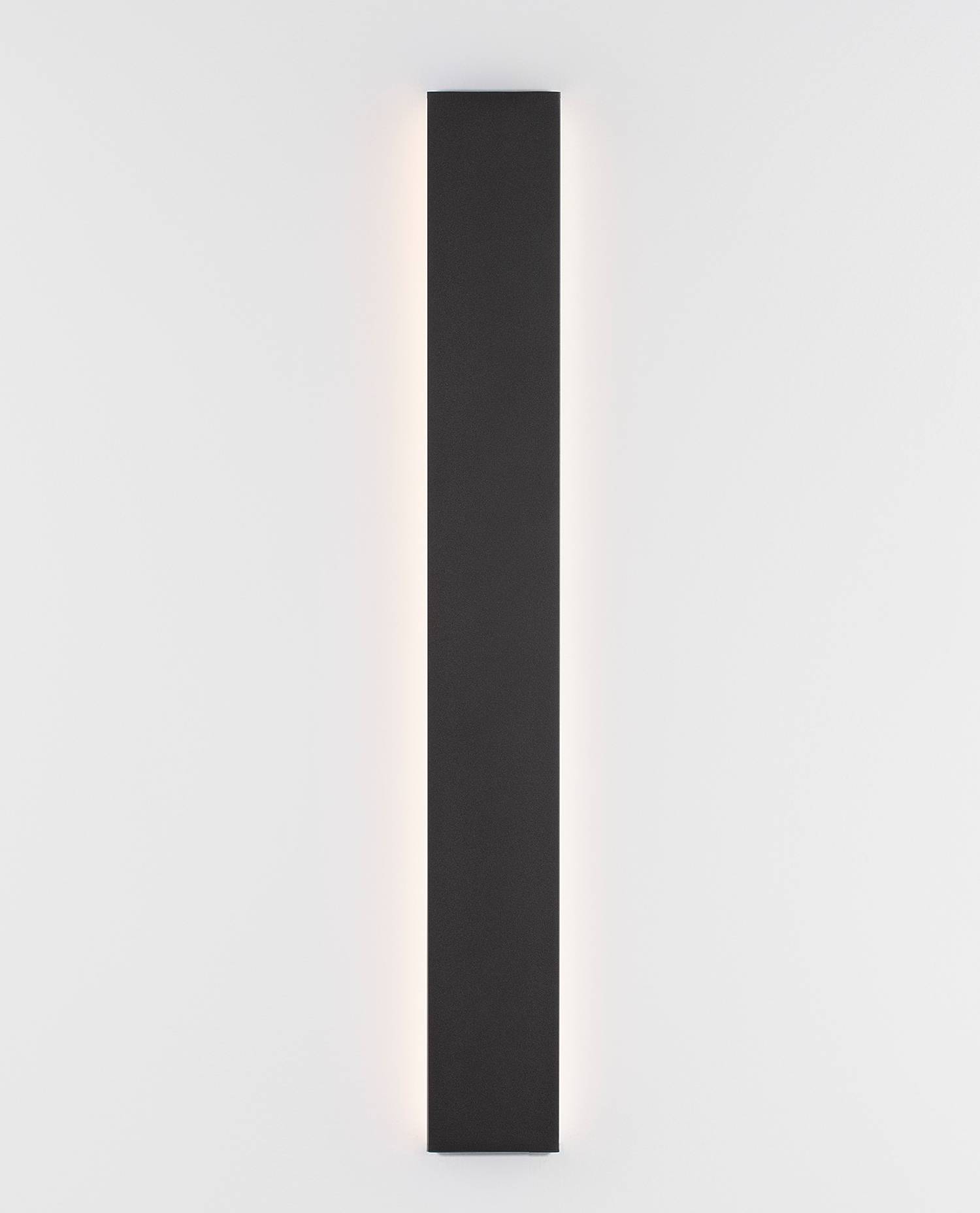 Wandleuchte Seline Aluminium Schwarz Höhe: 8 cm