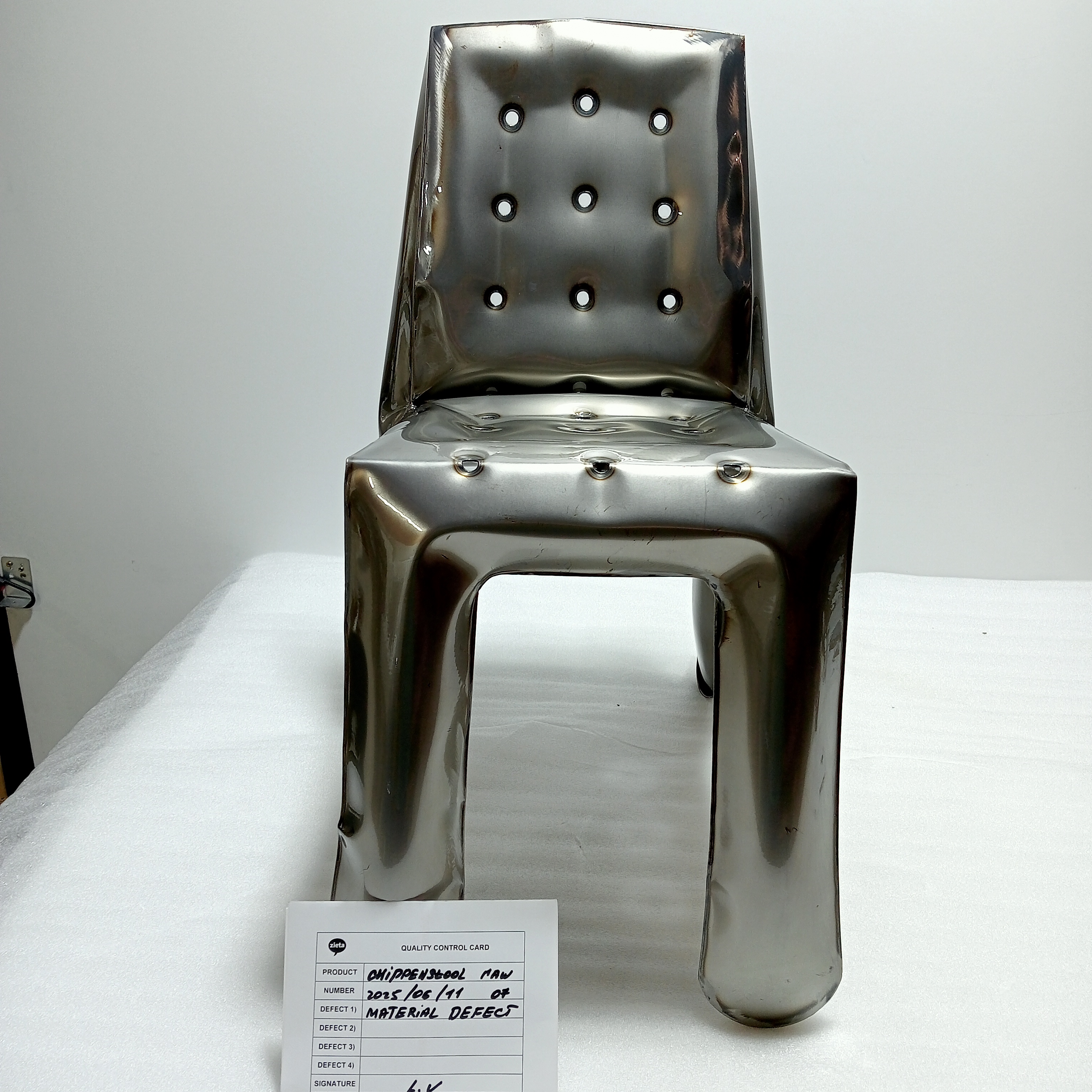 Chippensteel 1.0 Stuhl Stahl Roh Lackiert