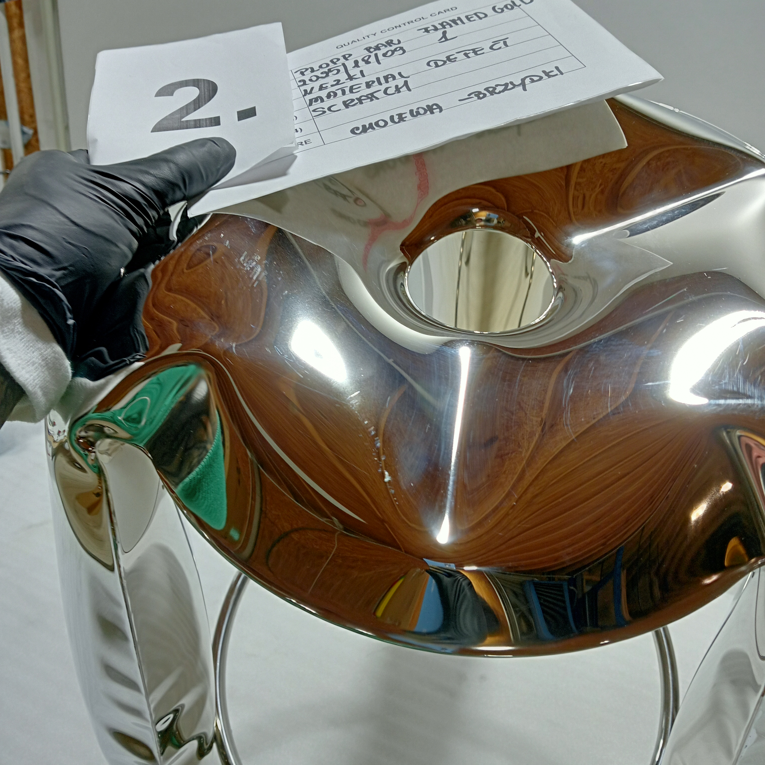 Plopp Barhocker Edelstahl Inox Gold Heat