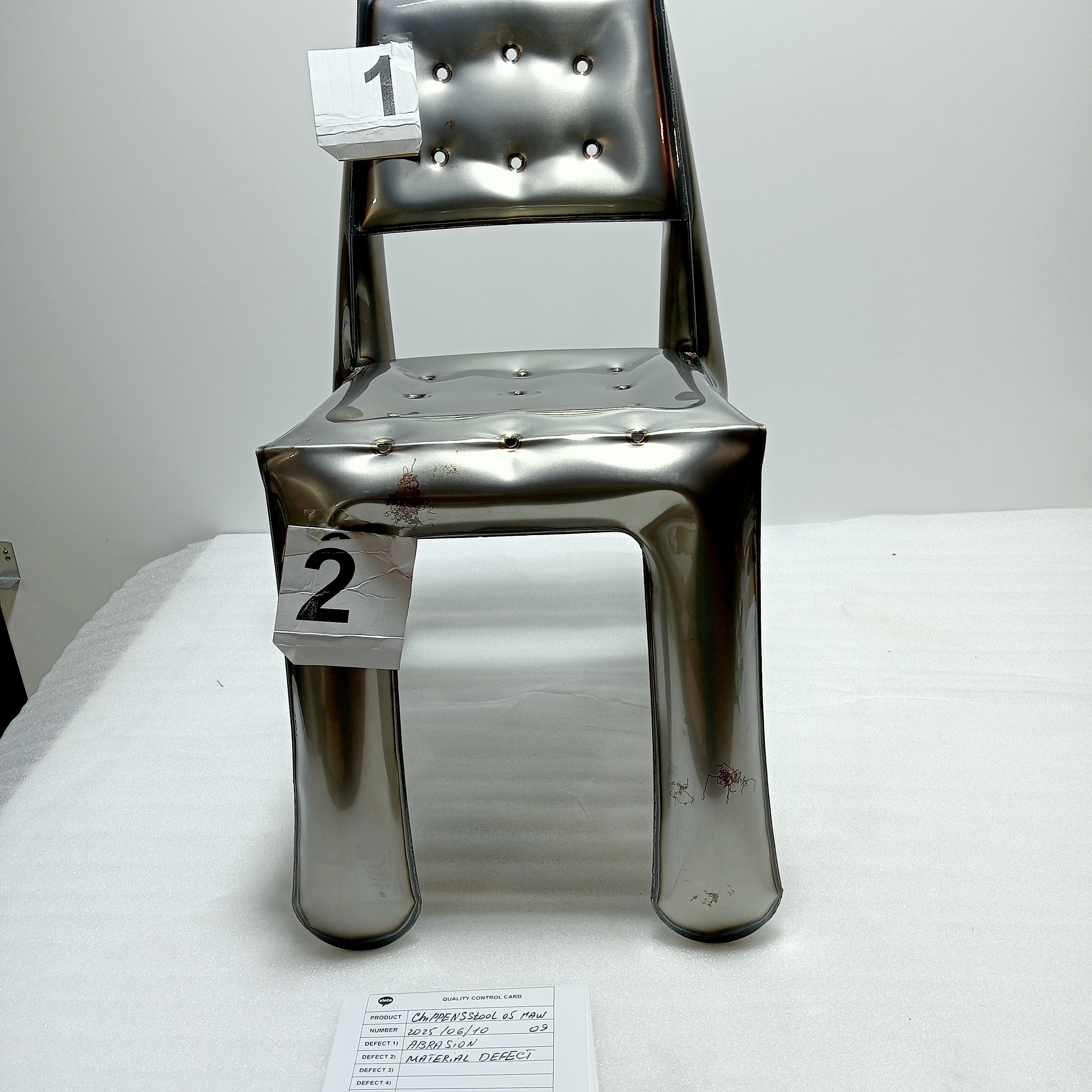 Chippensteel 0.5 Stuhl Stahl Roh Lackiert