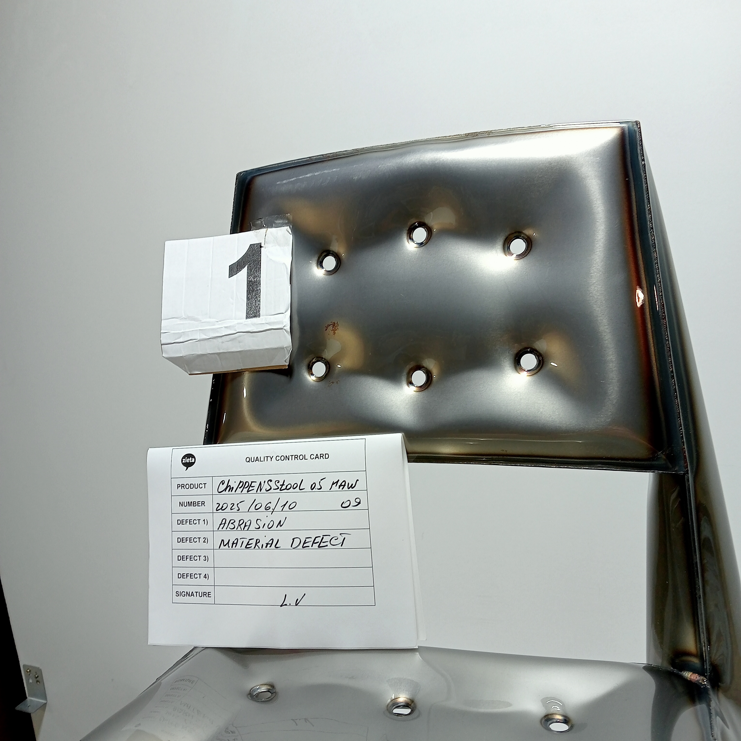 Chippensteel 0.5 Chair Steel Raw Painted
