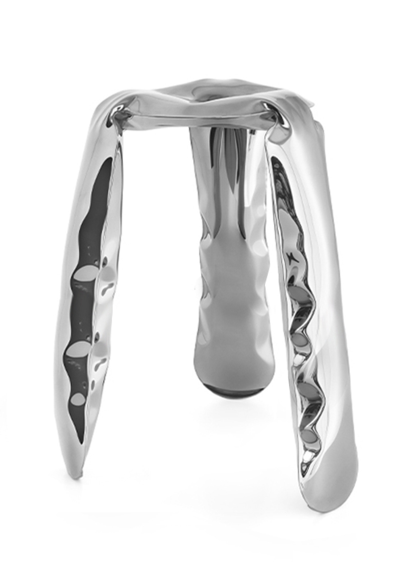 Plopp Kitchen stool Stainless steel Inox