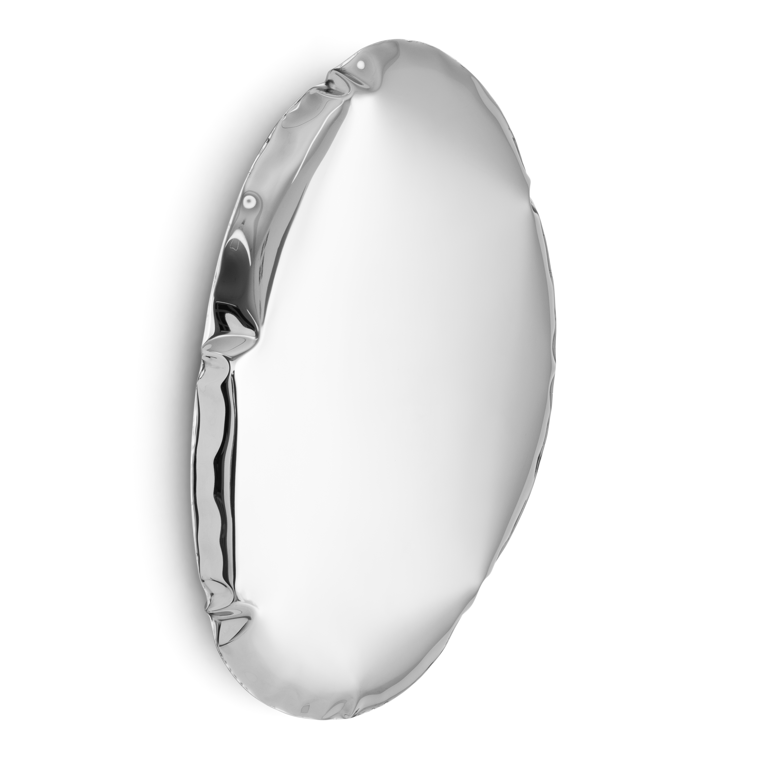 Table Mirror O5 Stainless Steel Polished Silver