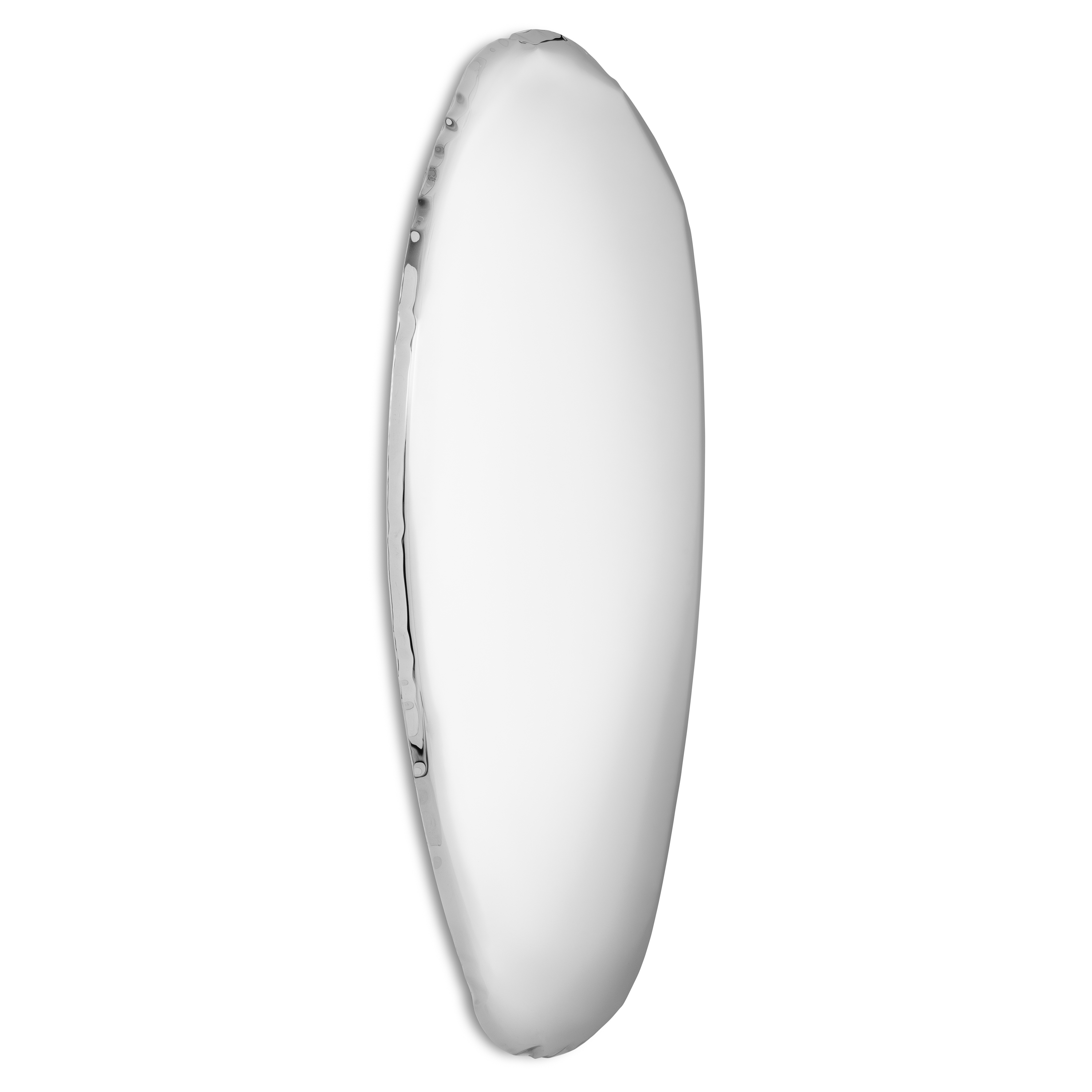 Table Mirror O1 Stainless Steel Polished Silver
