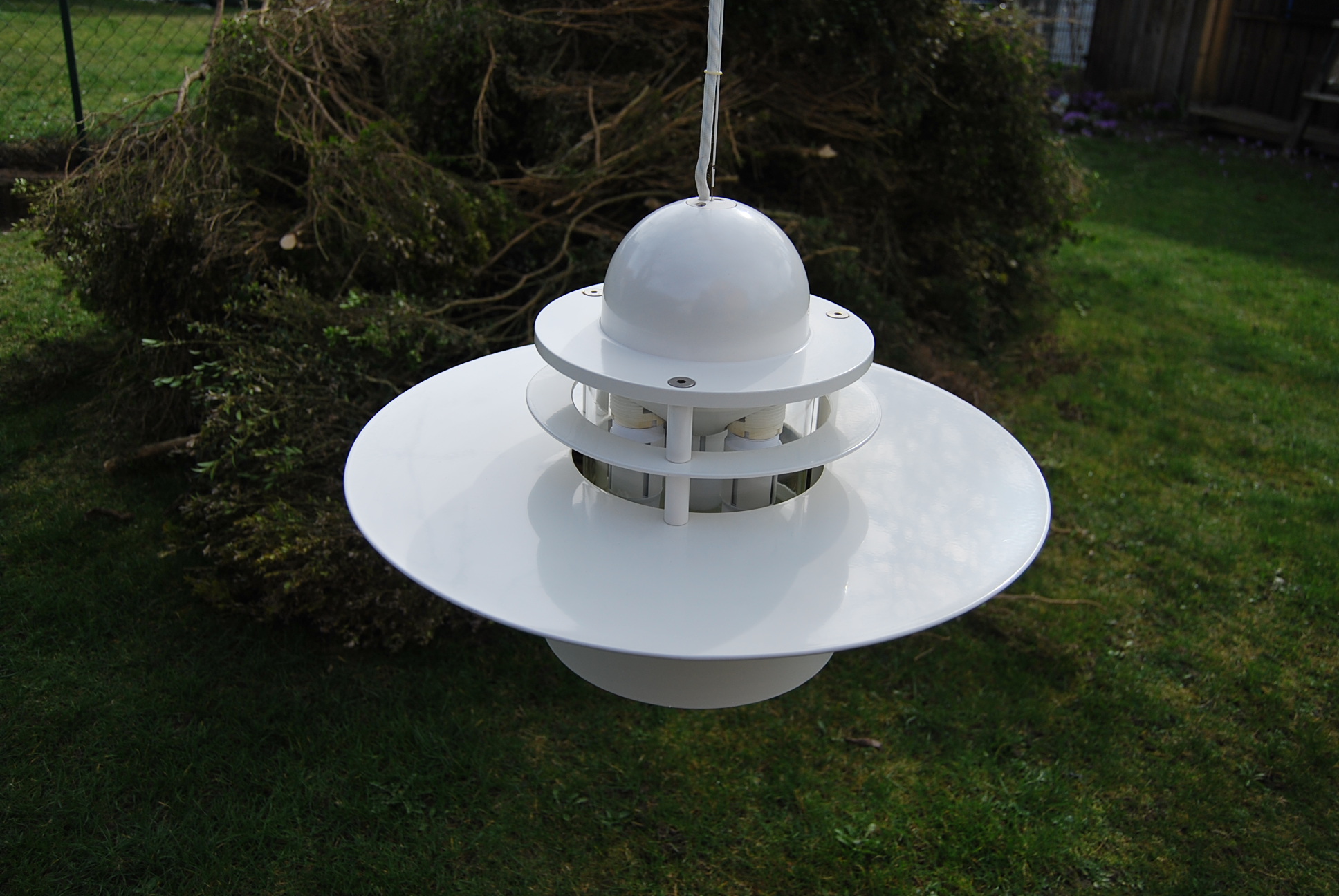Albertslund Pendelleuchte Aluminium Weiß