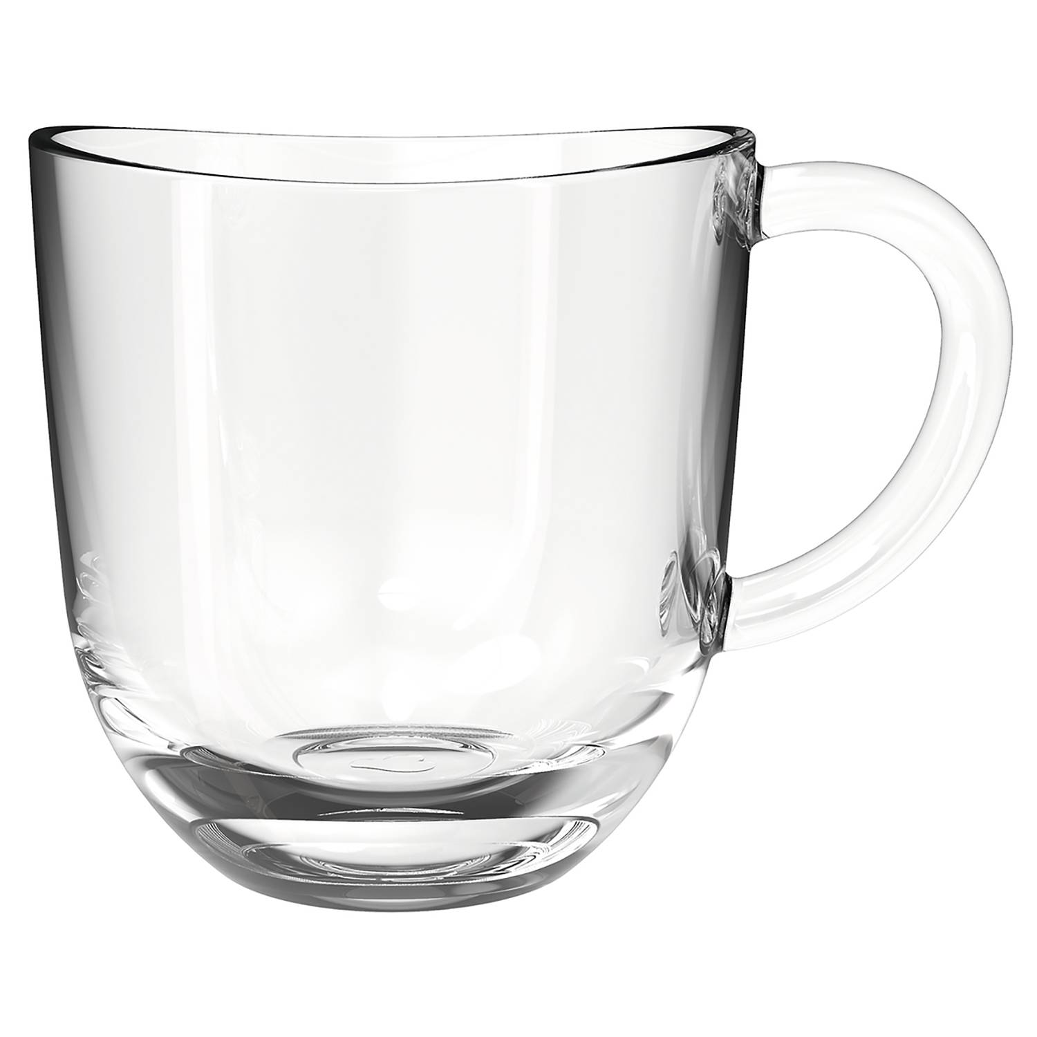 6x Naples Cups Set Transparent Clear Glass 0.28L
