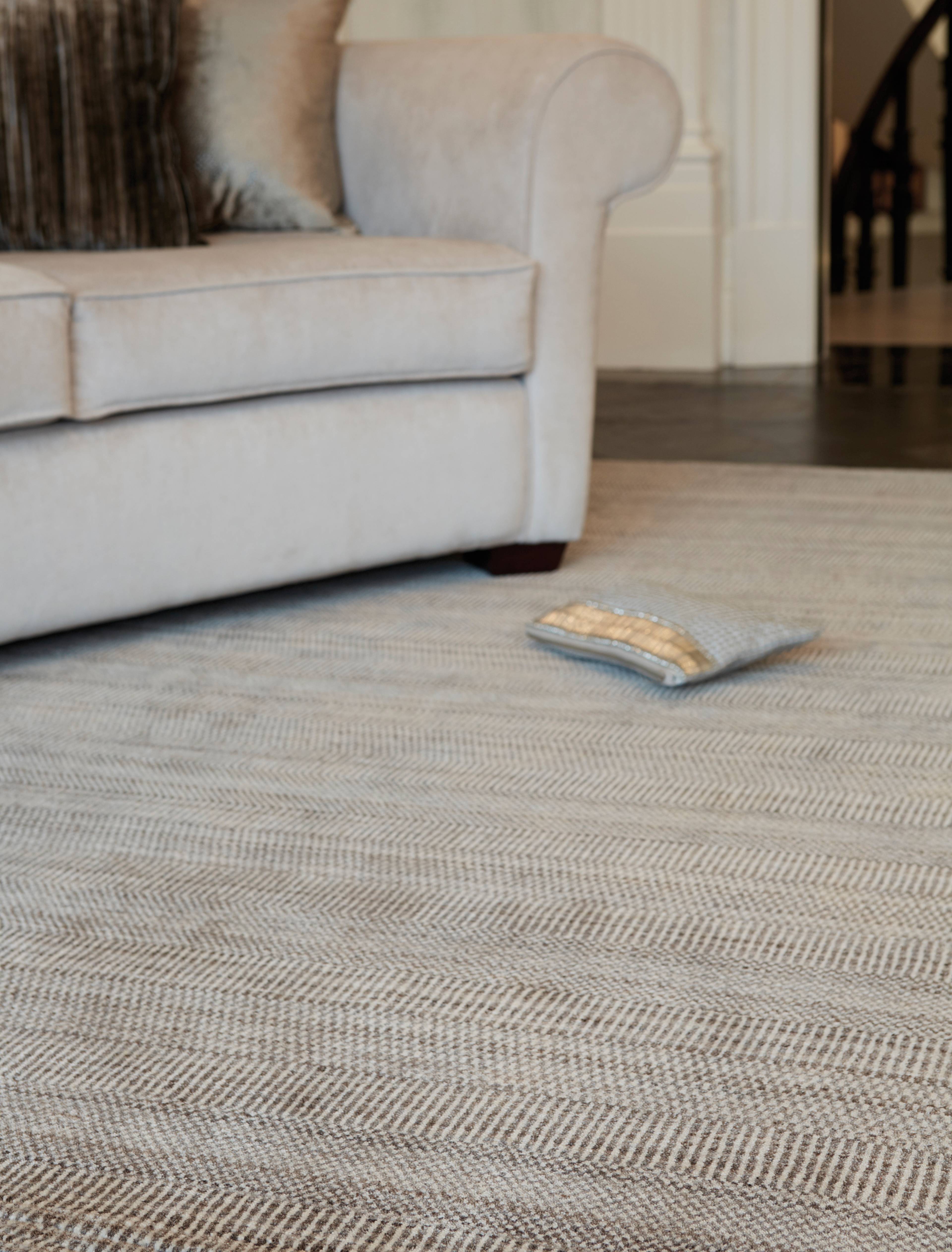 Darcy Mushroom Rug Brown 80x120cm