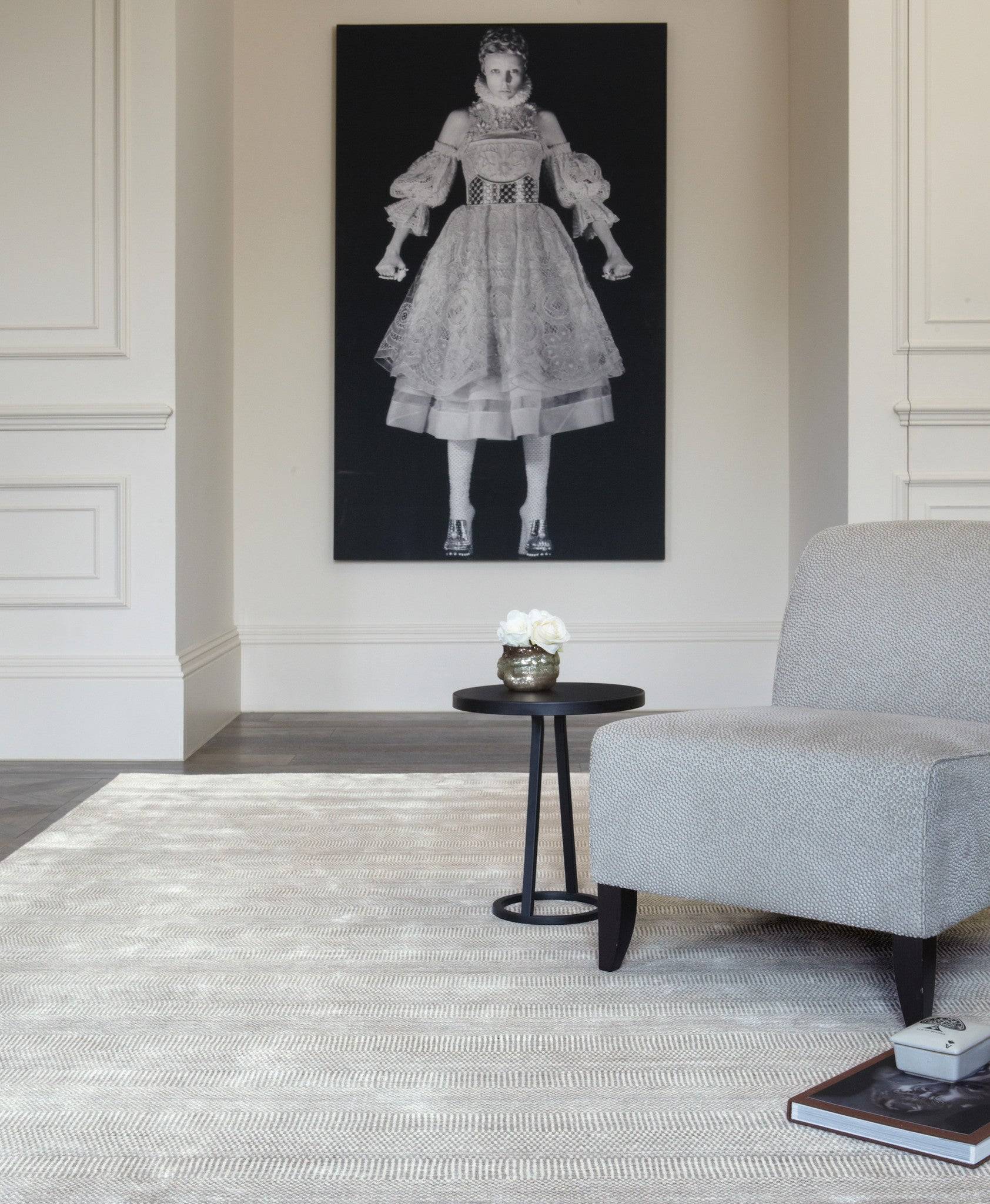 Darcy Silver rug Silver 120x180cm