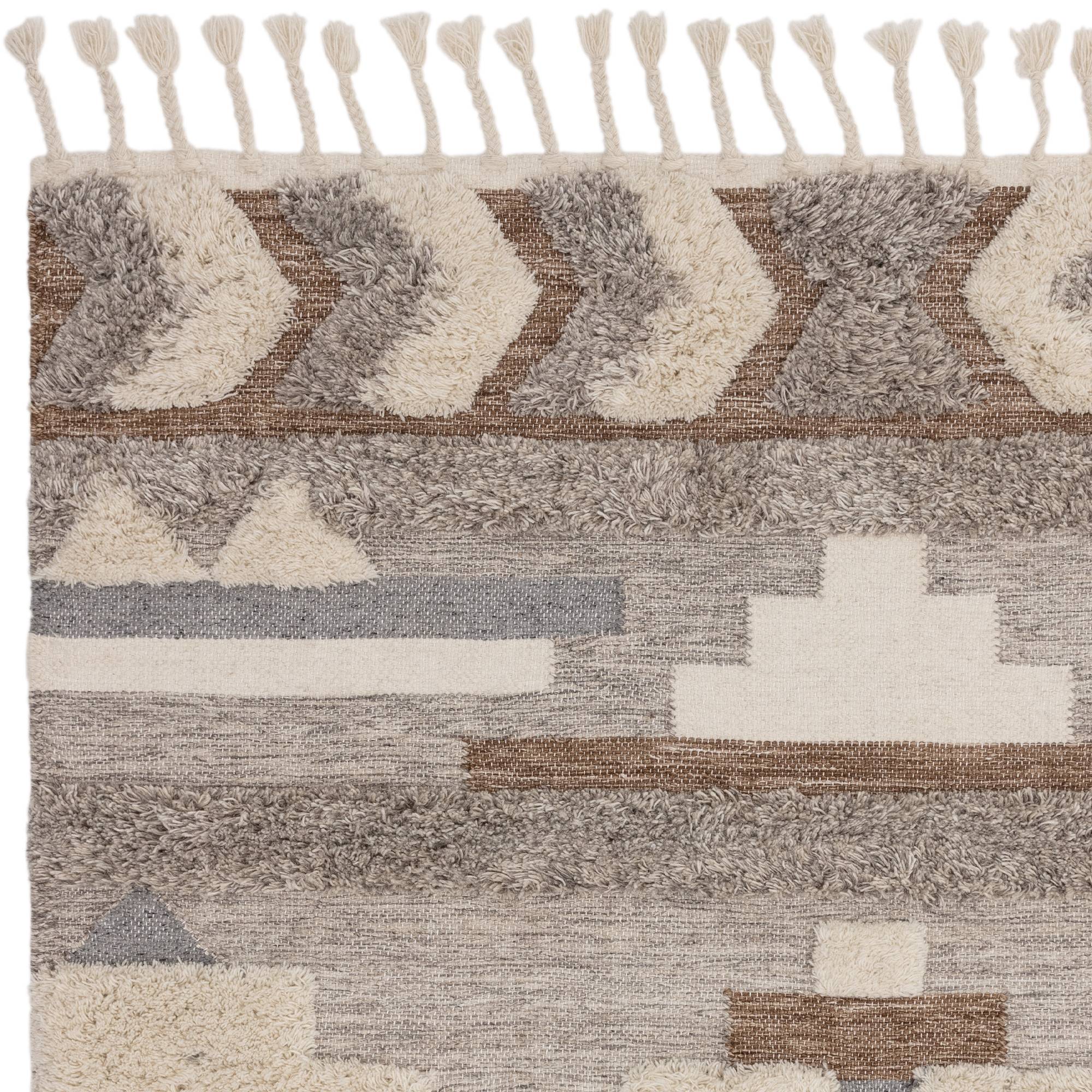 Paloma Tangier Teppich Wolle Creme 120x170cm