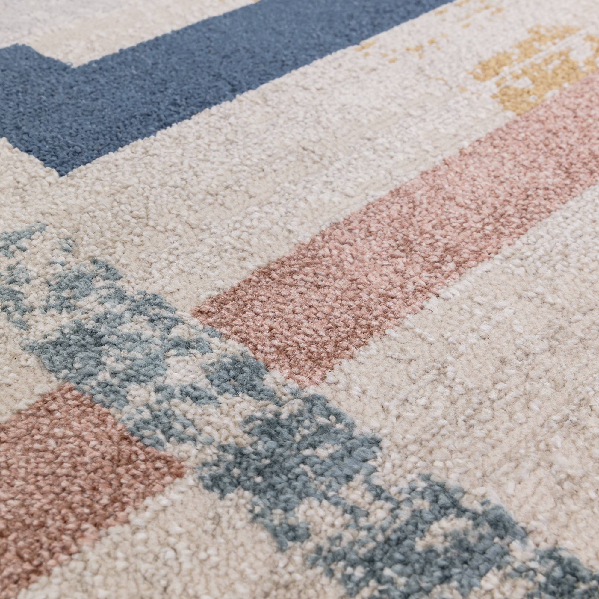Carpet Multicolor Abstract Pattern 120x160cm