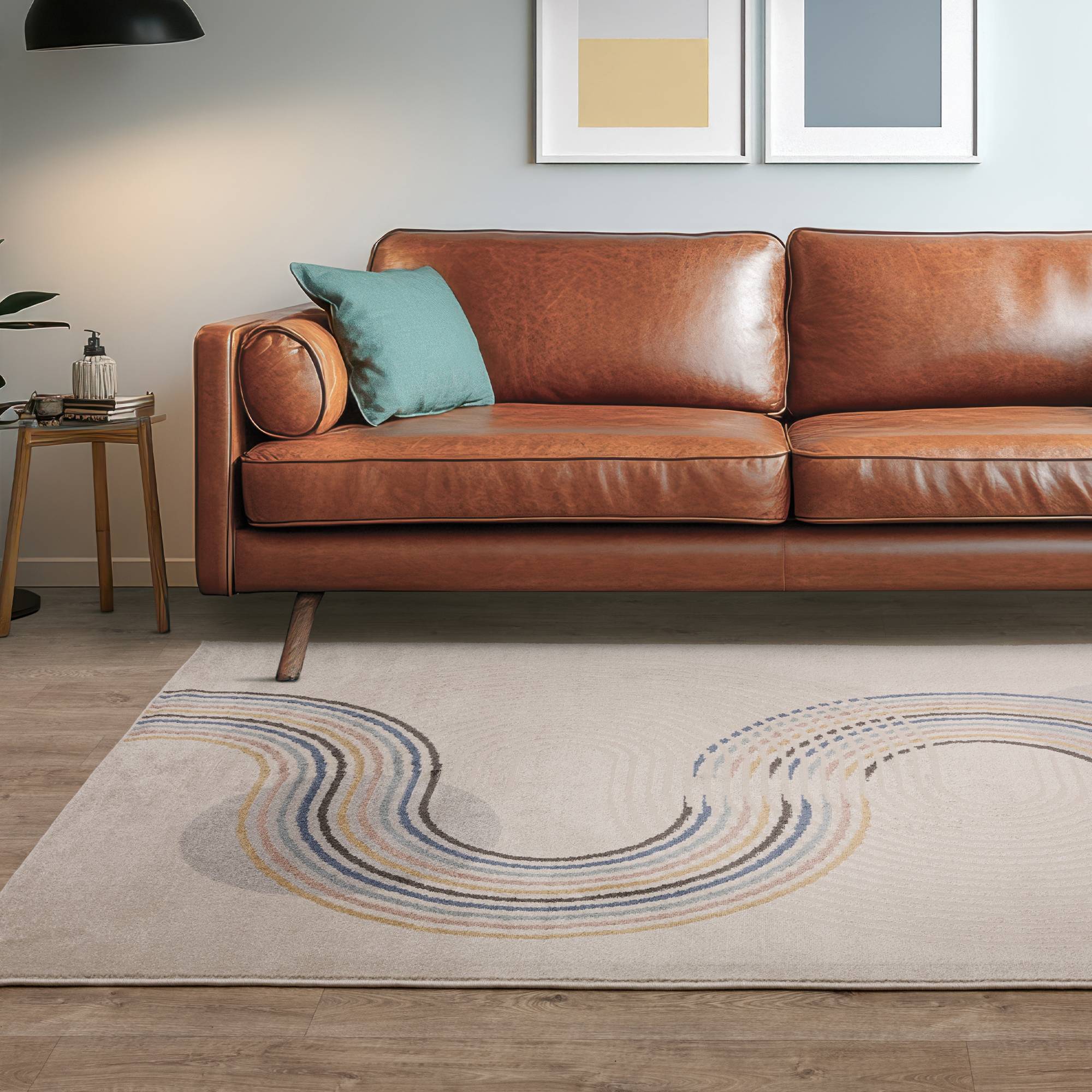 Viva Carpet Multicolor Abstract Pattern 160x220cm
