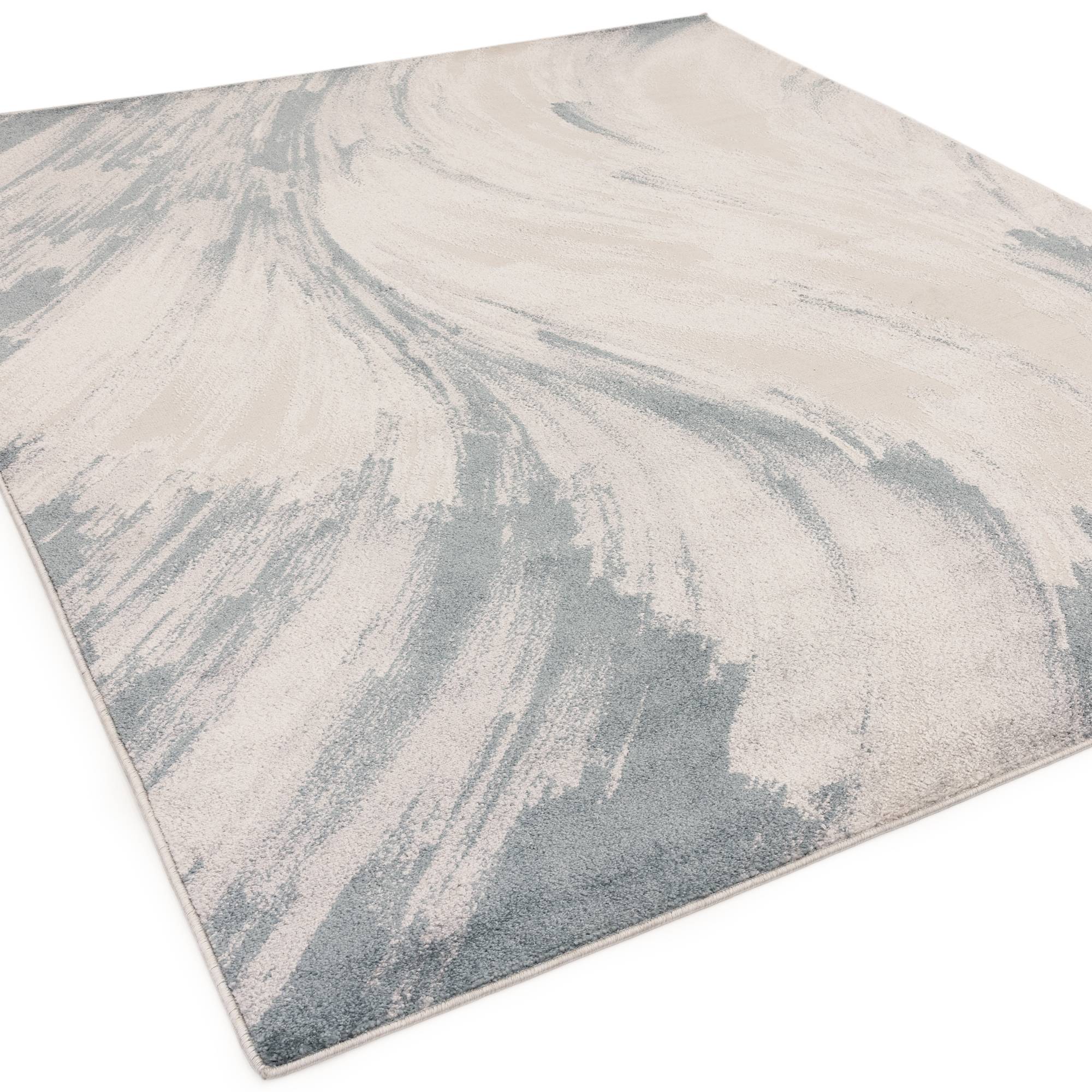 Viva Teppich Blau Abstraktes Muster 200x275cm