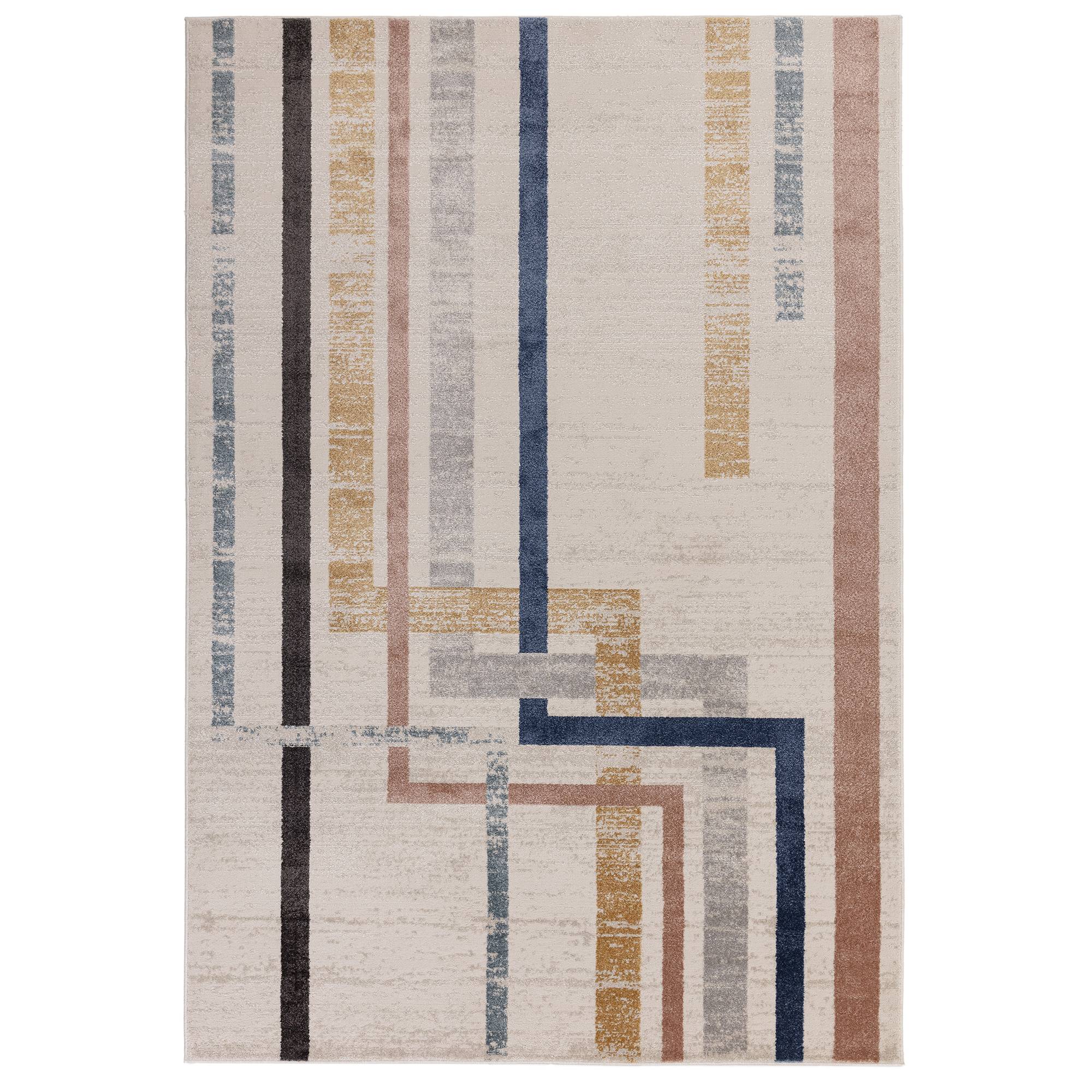 Viva Teppich Mehrfarbig Abstraktes Muster 200x275cm