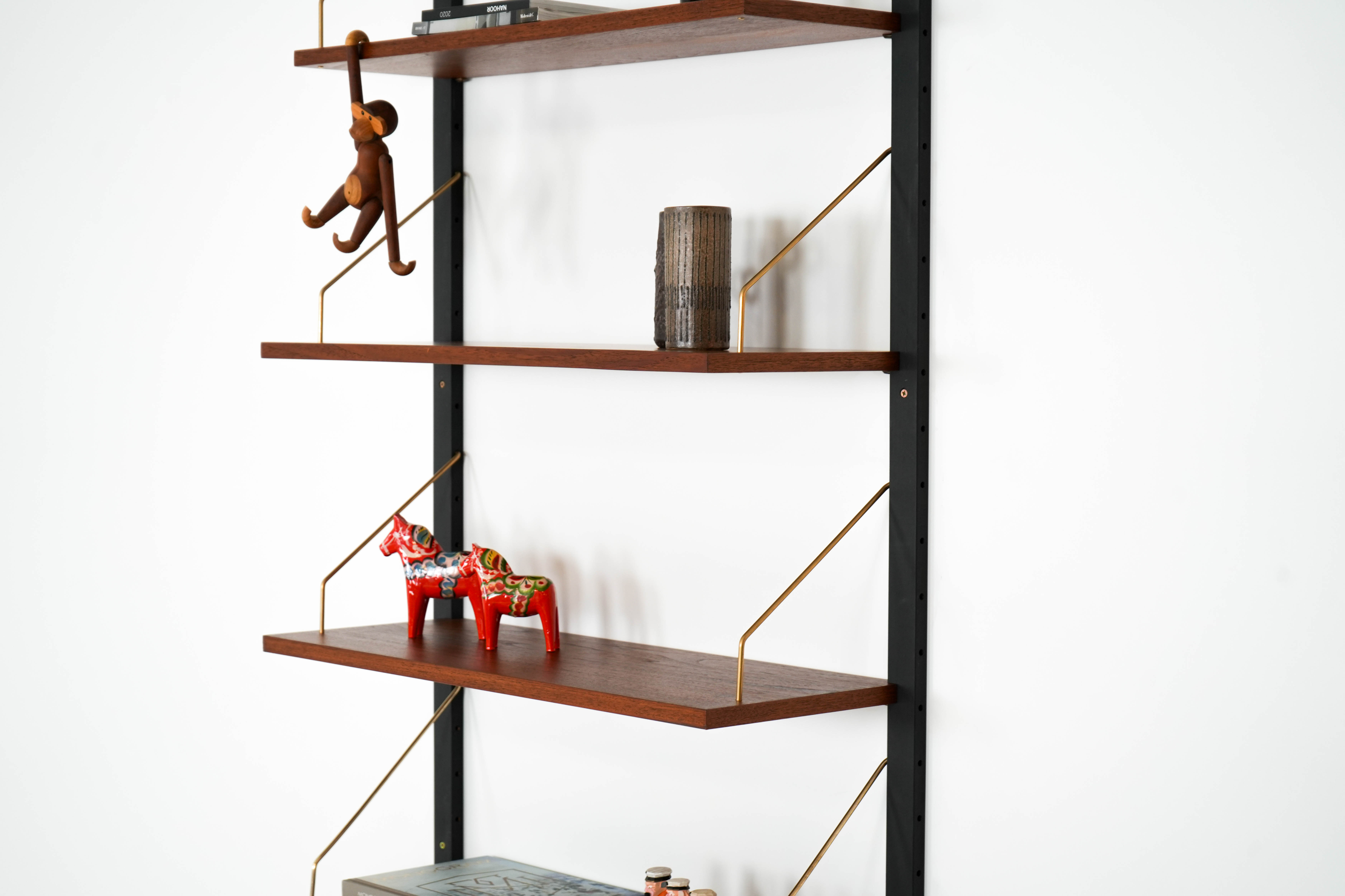Shelf Teak Brown 1960s