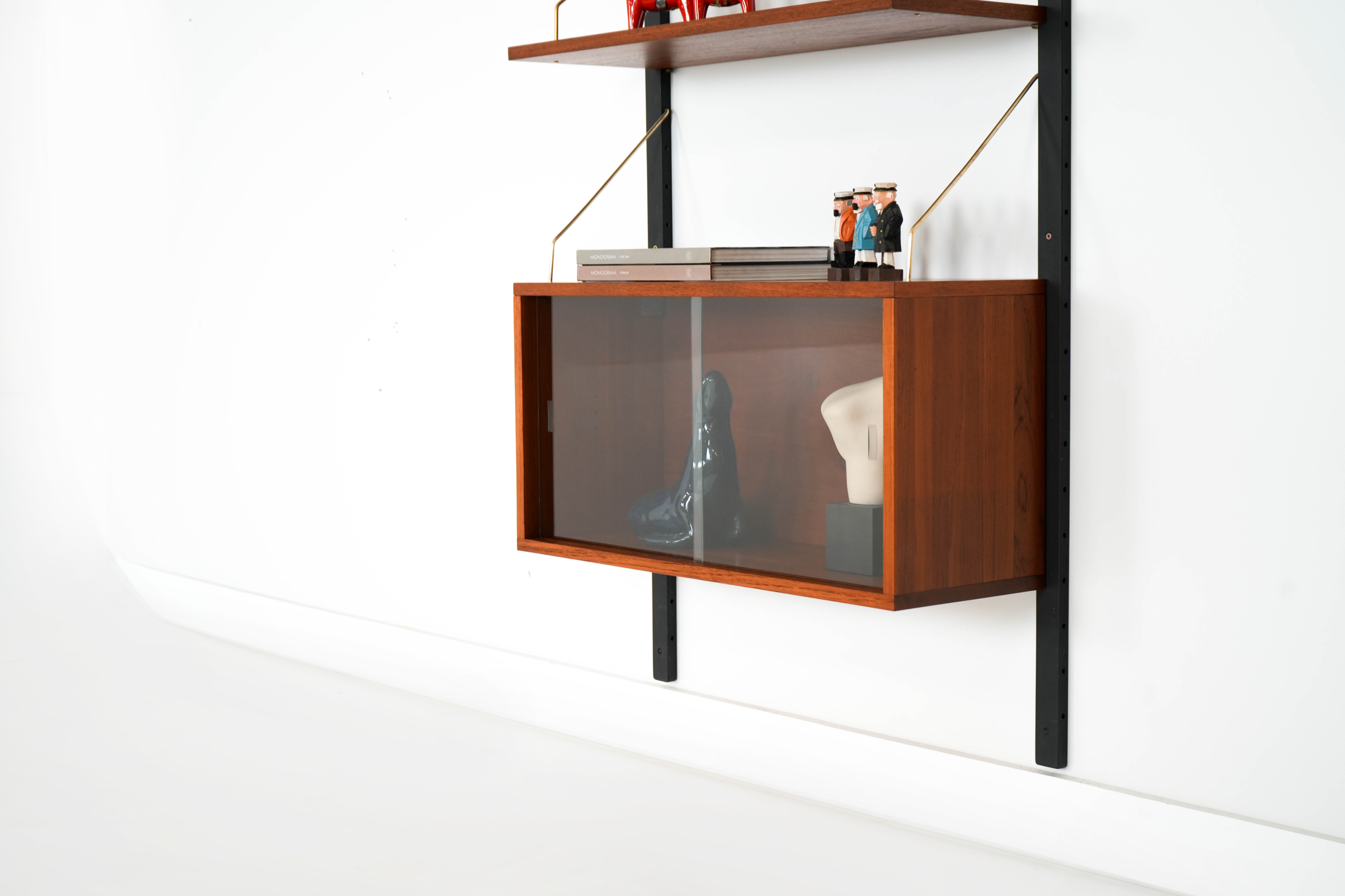Shelf Teak Brown 1960s