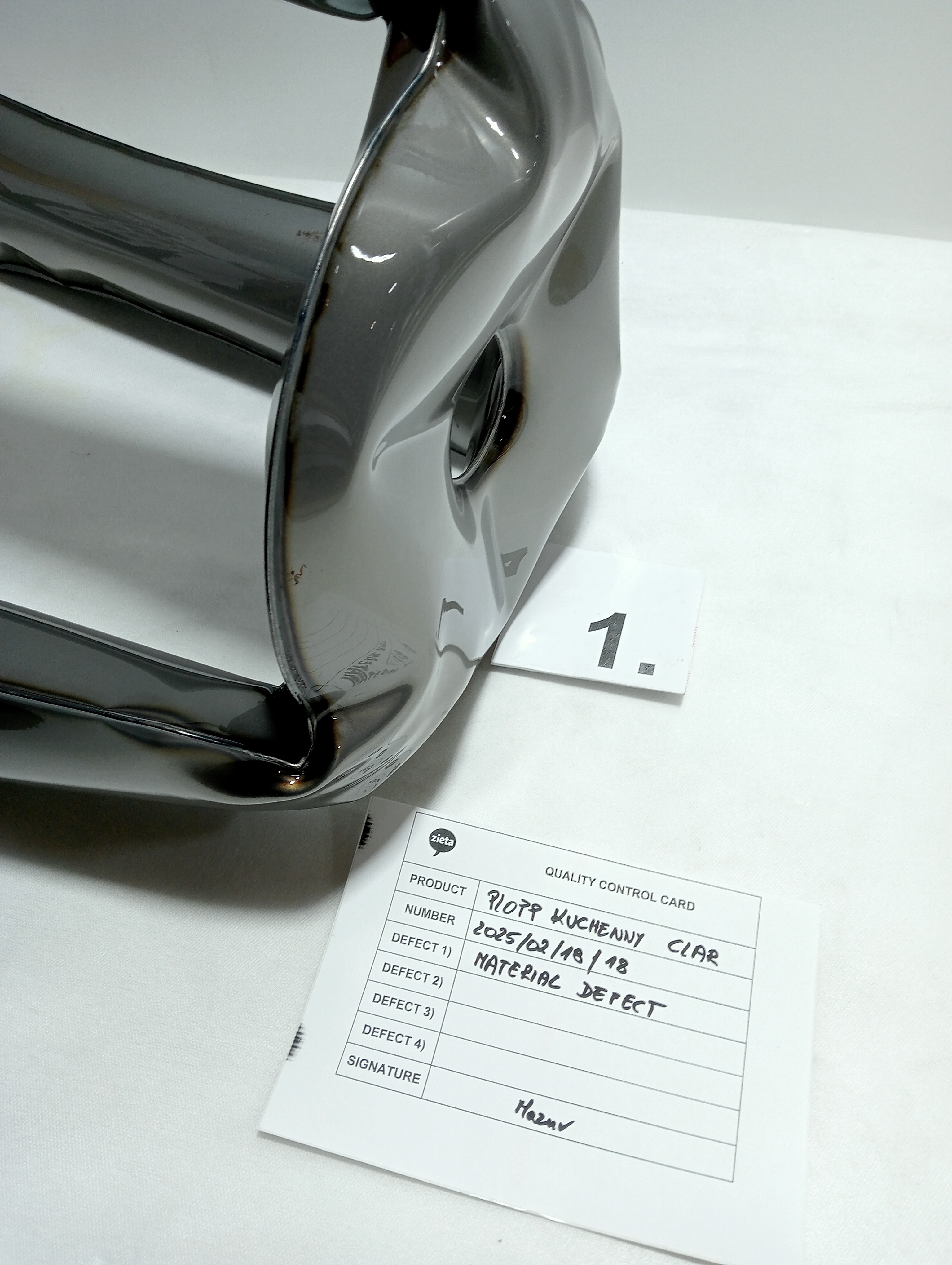 Plopp Kitchen stool Steel Raw Coated