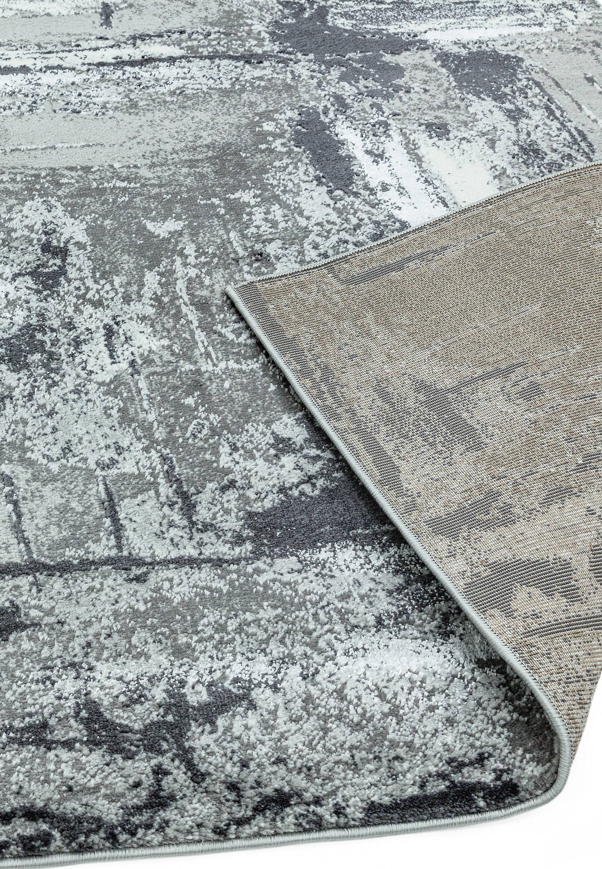Orion Grau Metallic Teppich 120x170cm