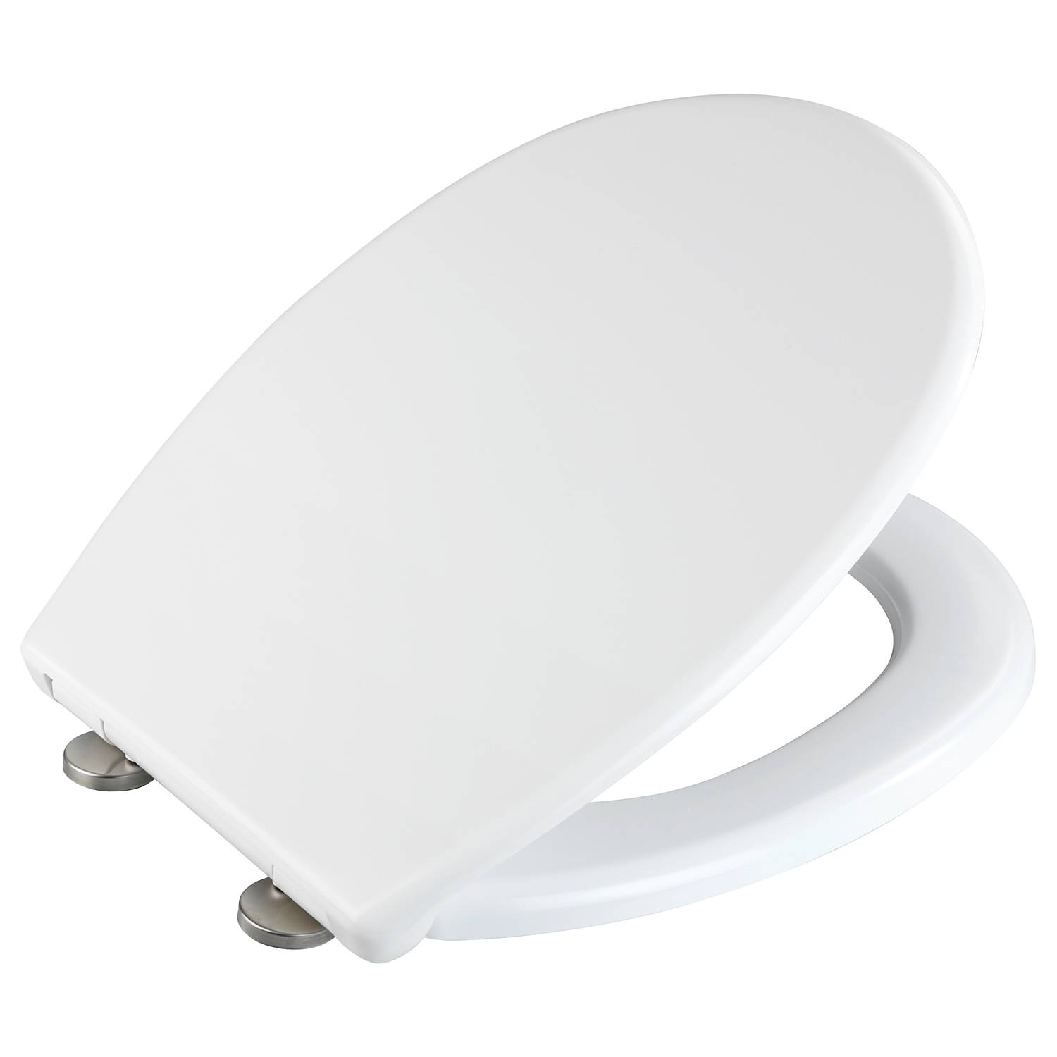 WC-Sitz Vorno Neo Edelstahl Weiß