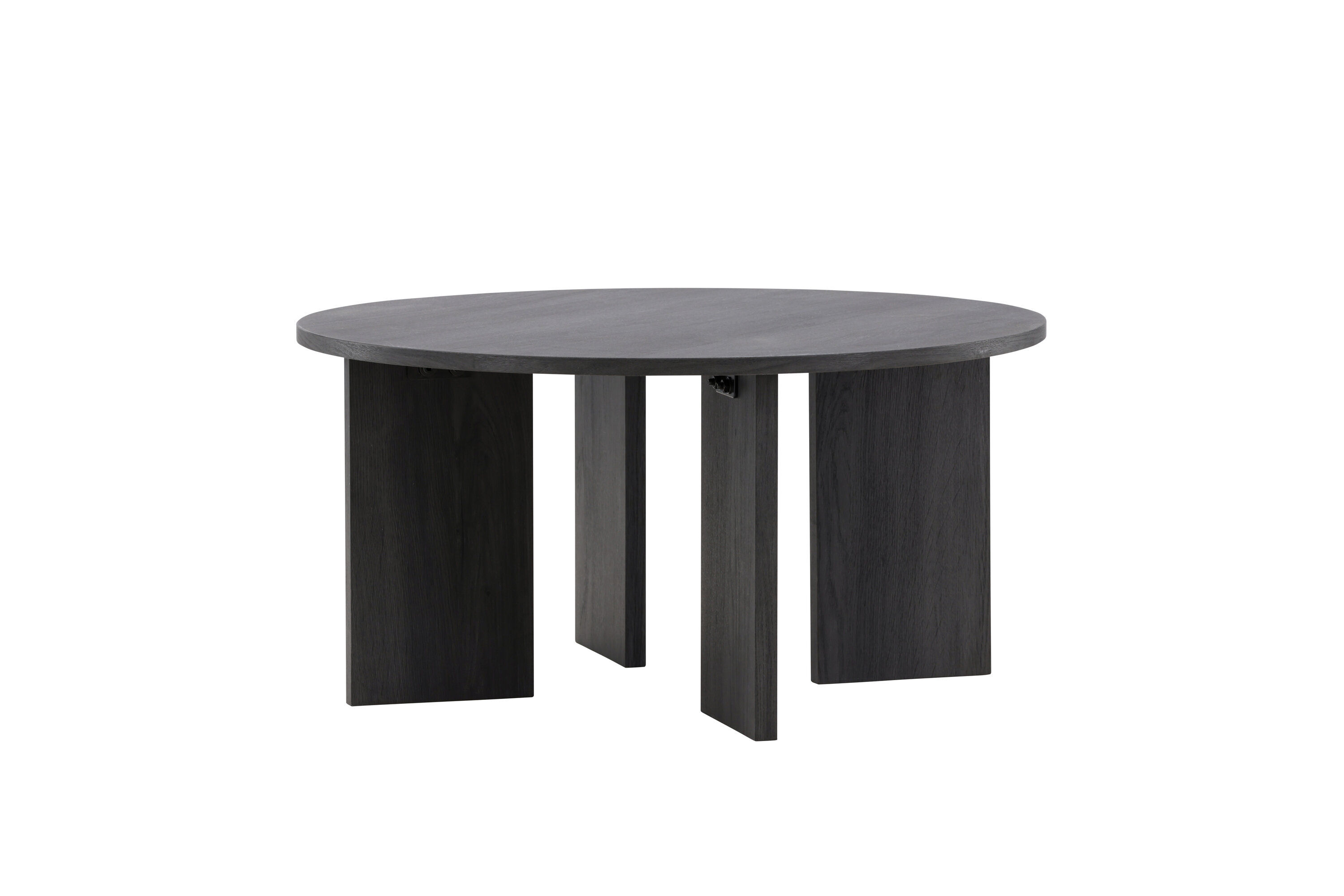 Askerön Coffee table FSC Black ⌀80cm