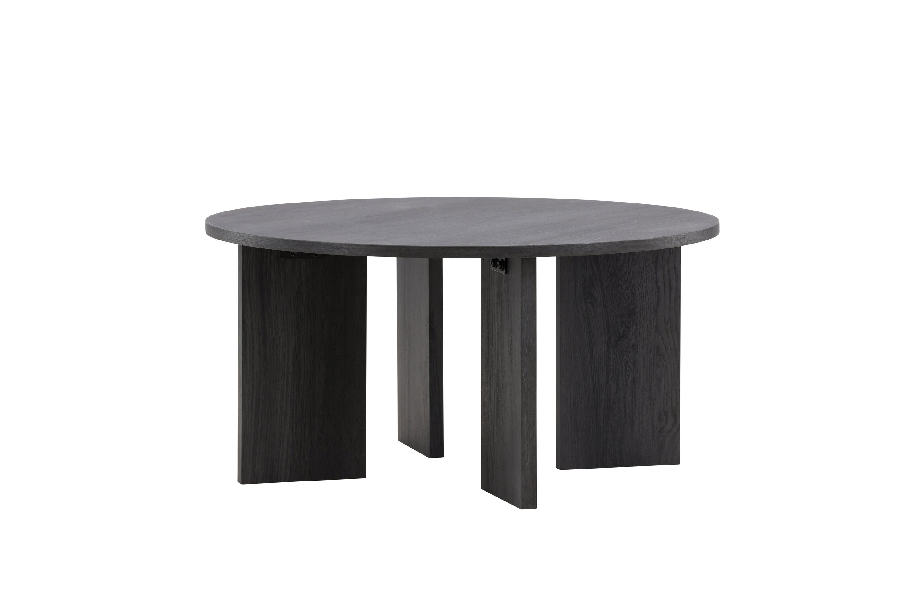 Askerön Coffee table FSC Black ⌀80cm