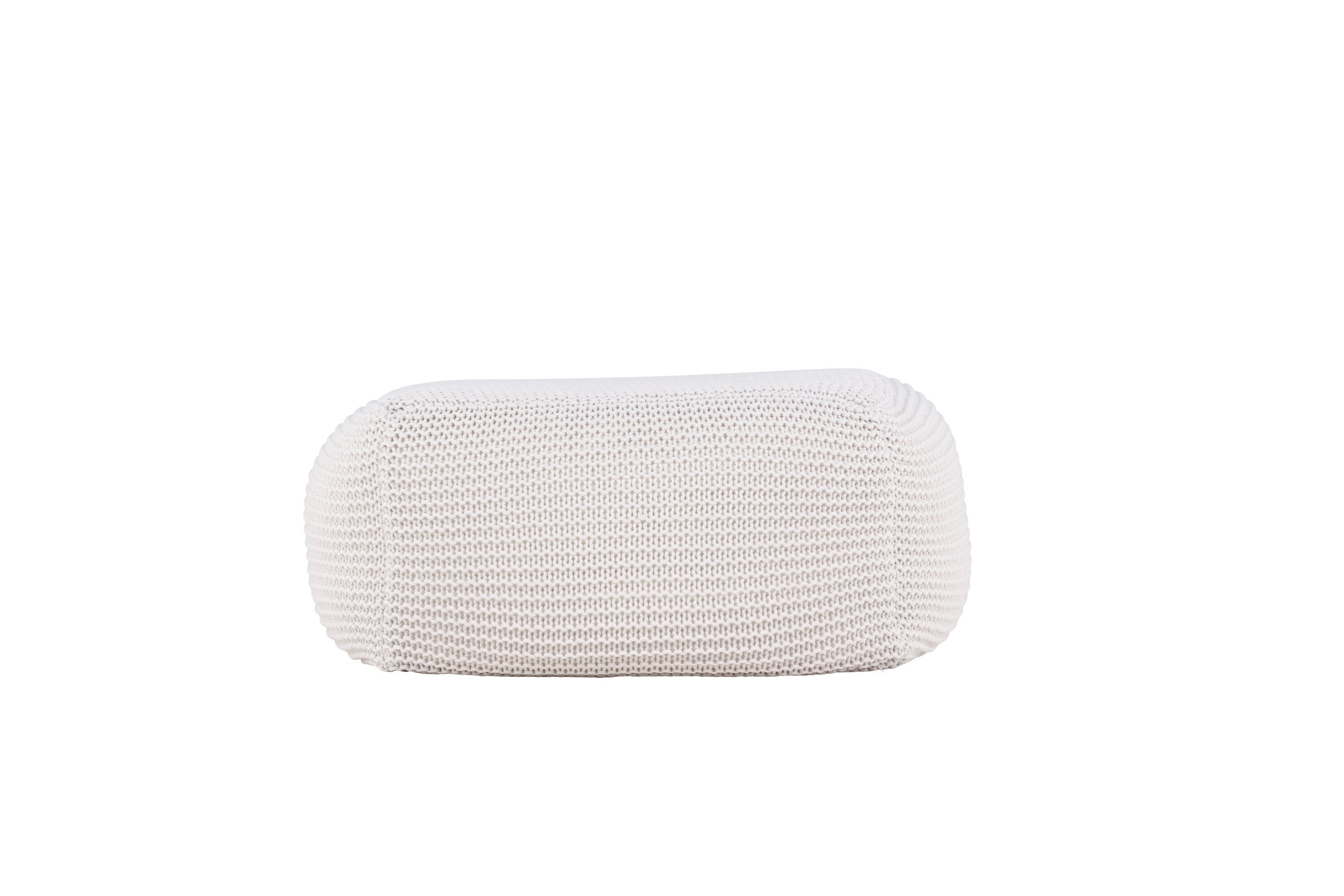 Luca Pouf Creme 60x60cm